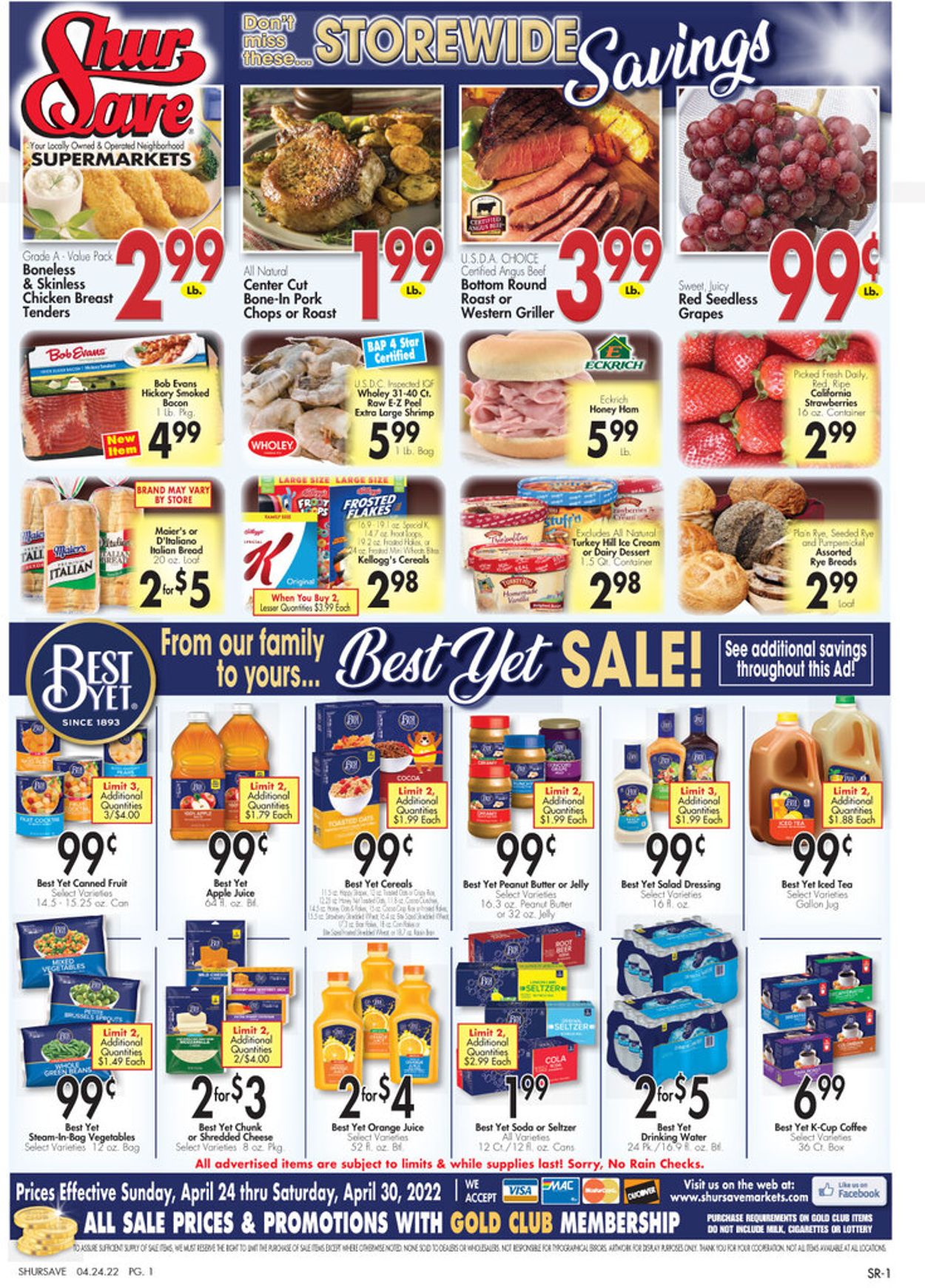 Catalogue Gerrity's Supermarkets from 04/24/2022