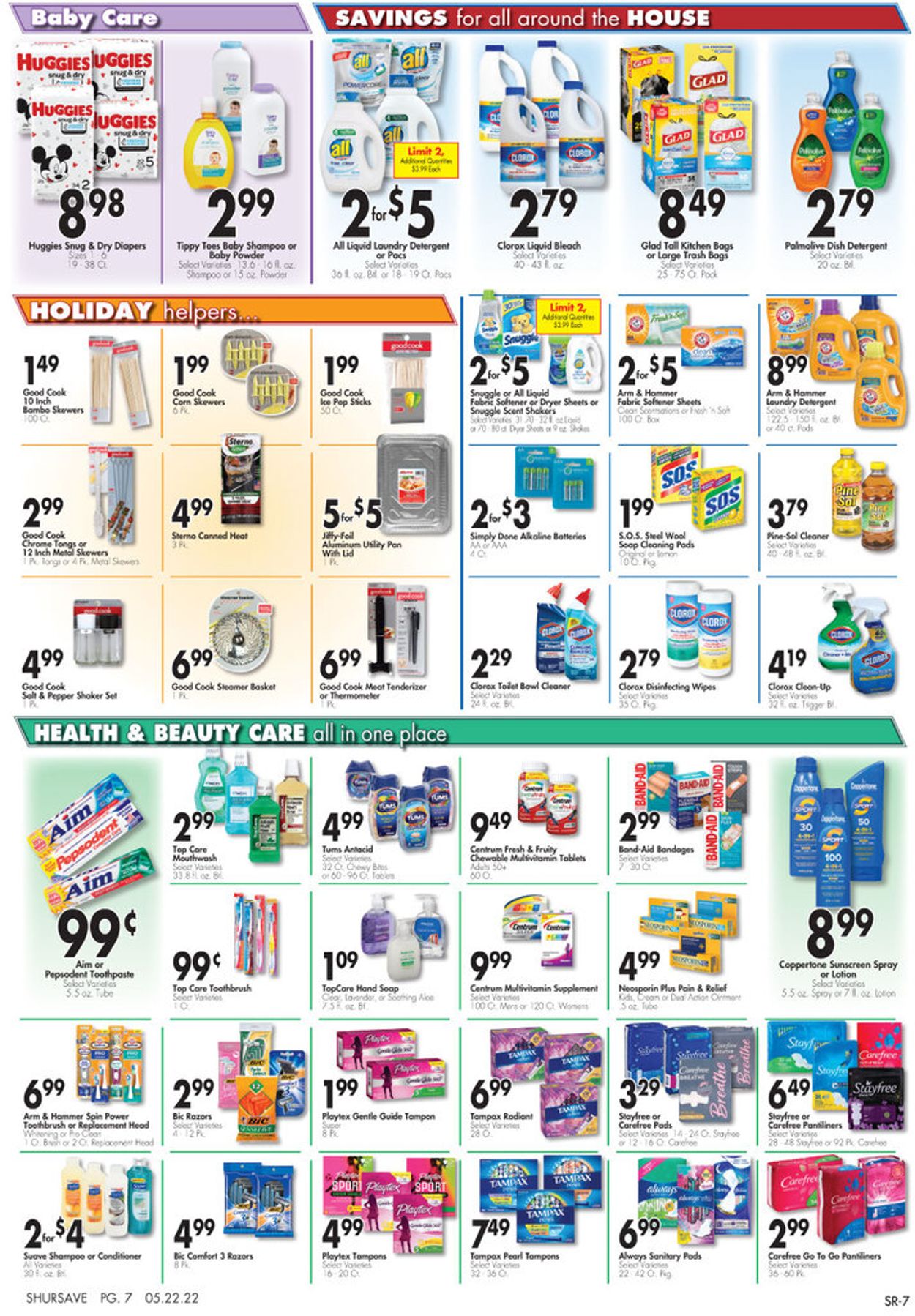 Catalogue Gerrity's Supermarkets from 05/22/2022