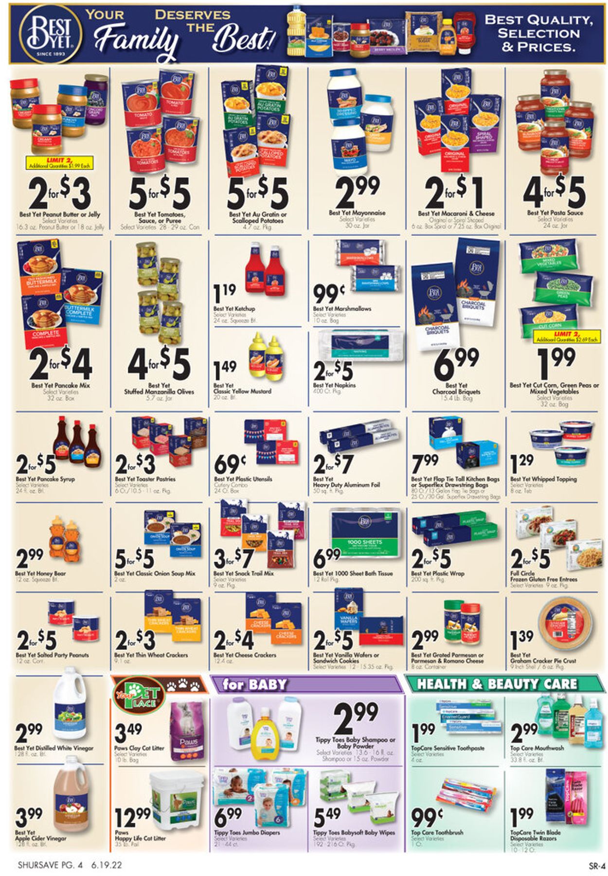 Catalogue Gerrity's Supermarkets from 06/19/2022