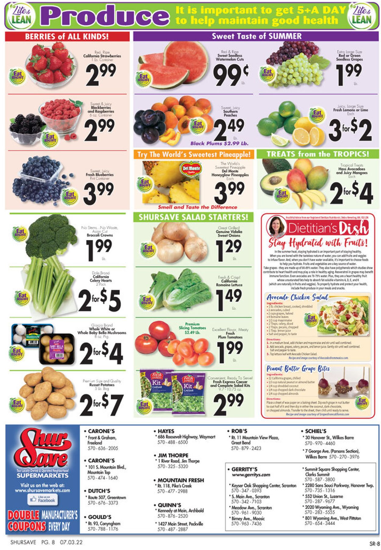 Catalogue Gerrity's Supermarkets from 07/03/2022