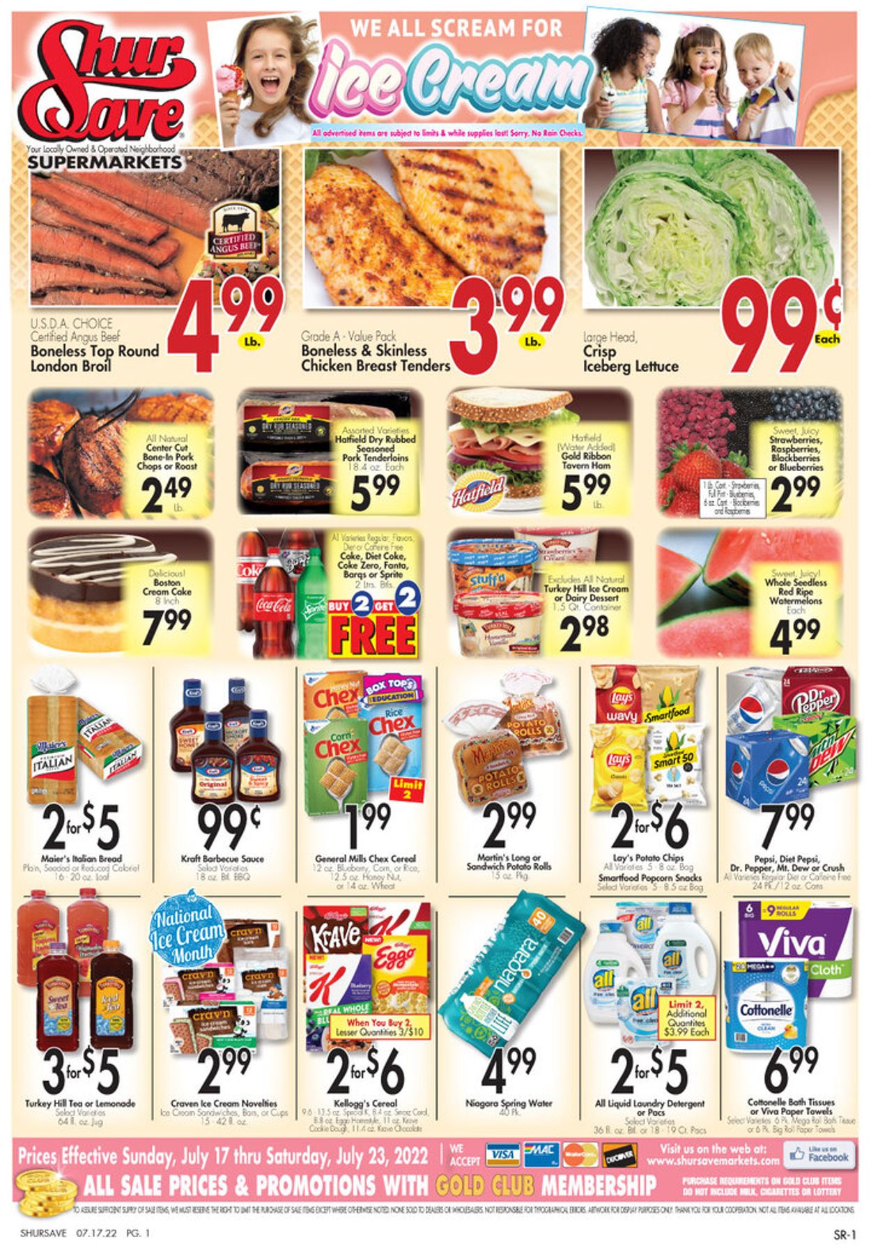 Catalogue Gerrity's Supermarkets from 07/17/2022