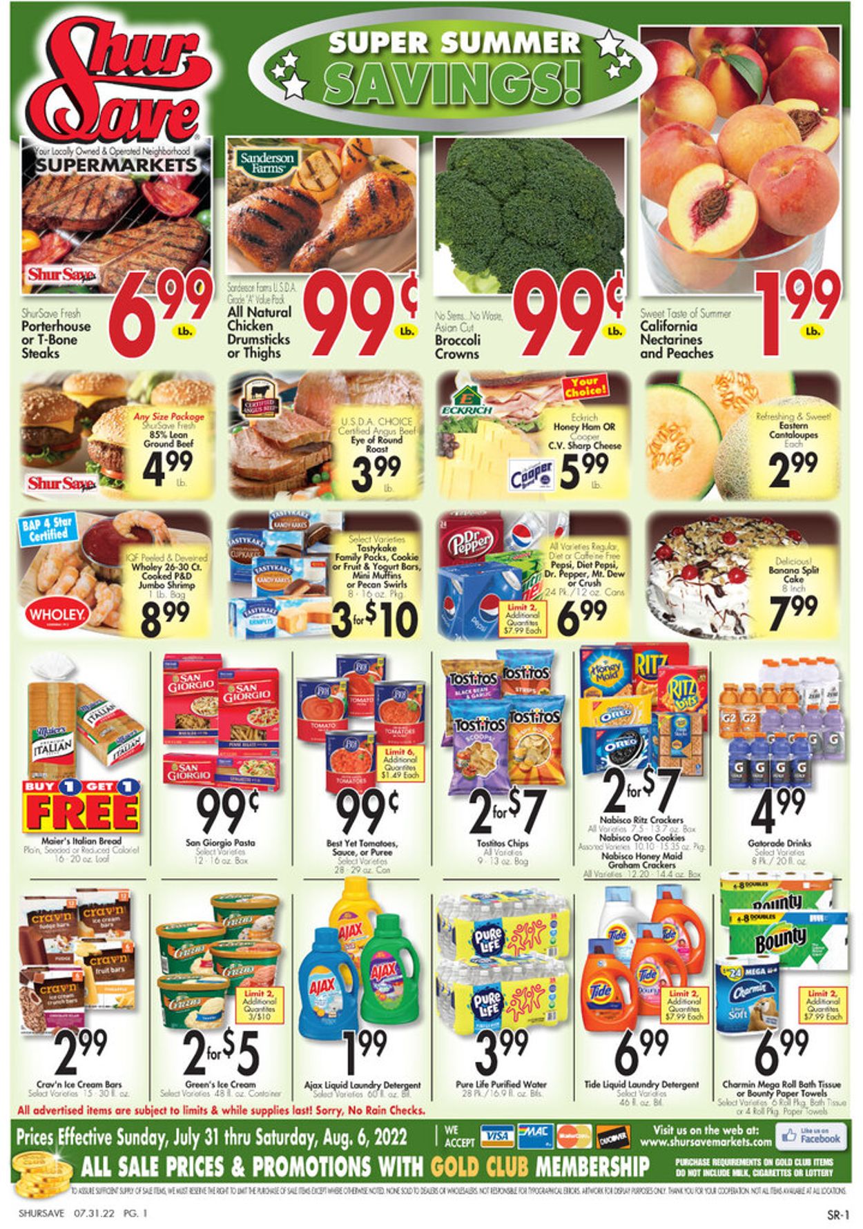 Catalogue Gerrity's Supermarkets from 07/31/2022