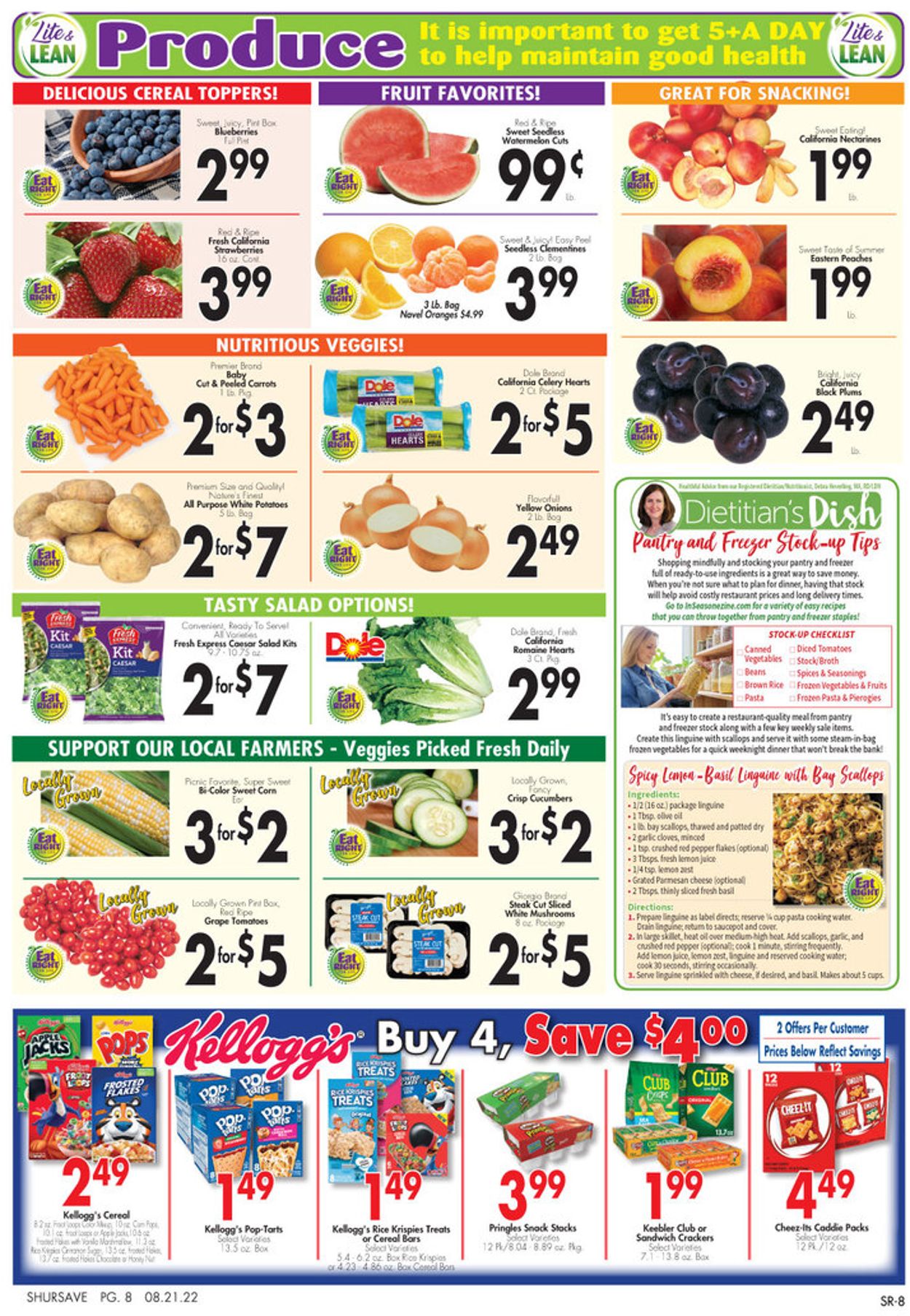 Catalogue Gerrity's Supermarkets from 08/21/2022