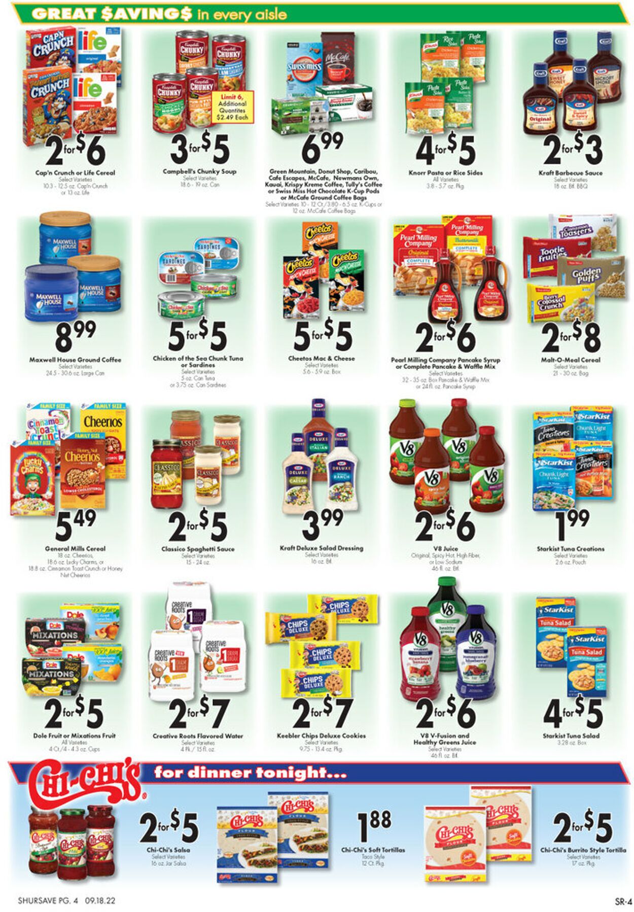 Catalogue Gerrity's Supermarkets from 09/18/2022