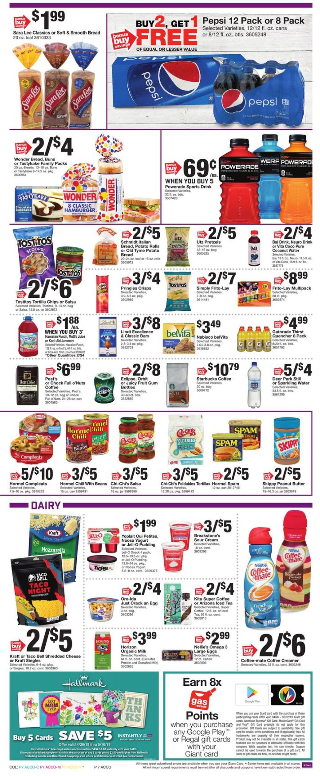 Catalogue Giant Food from 04/26/2019