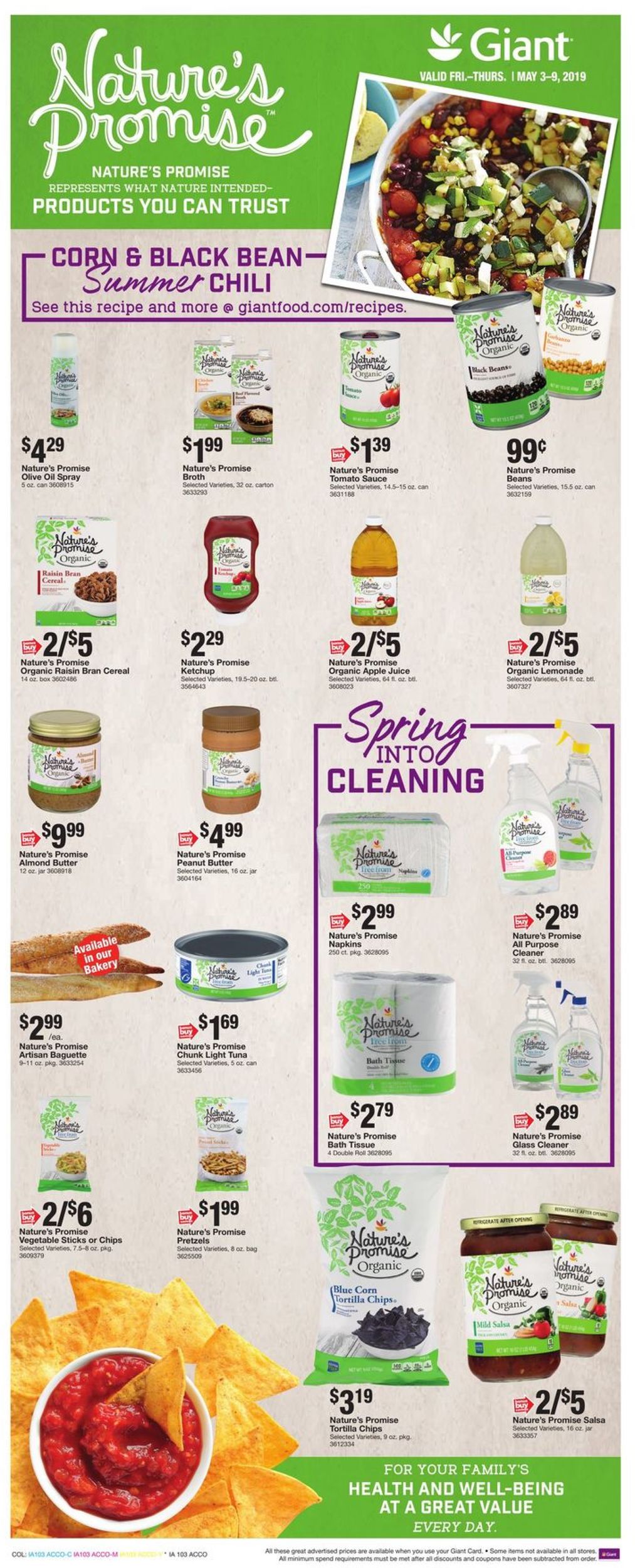 Catalogue Giant Food from 05/03/2019