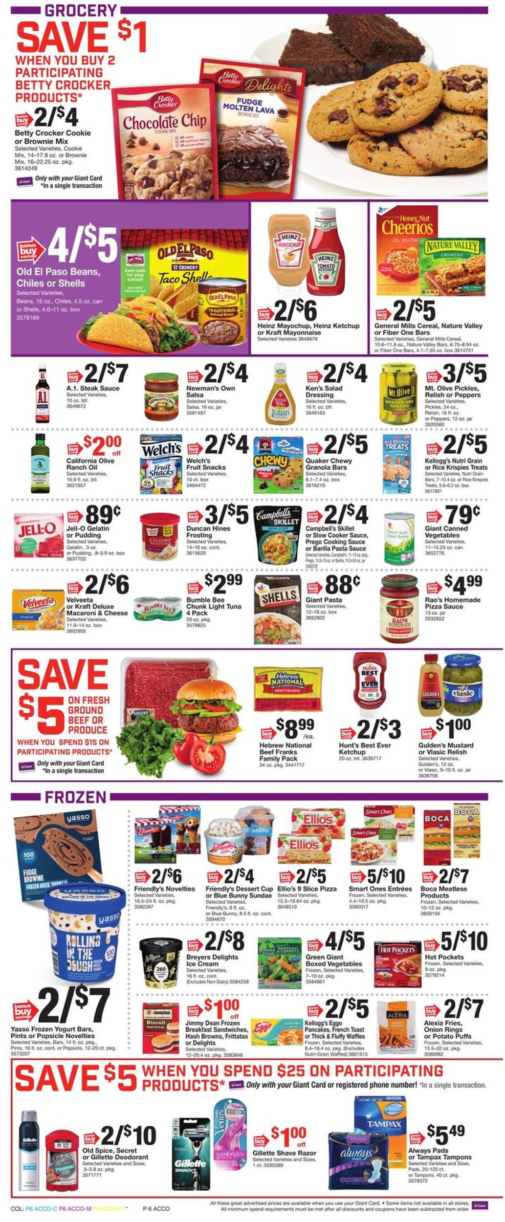 Catalogue Giant Food from 05/17/2019