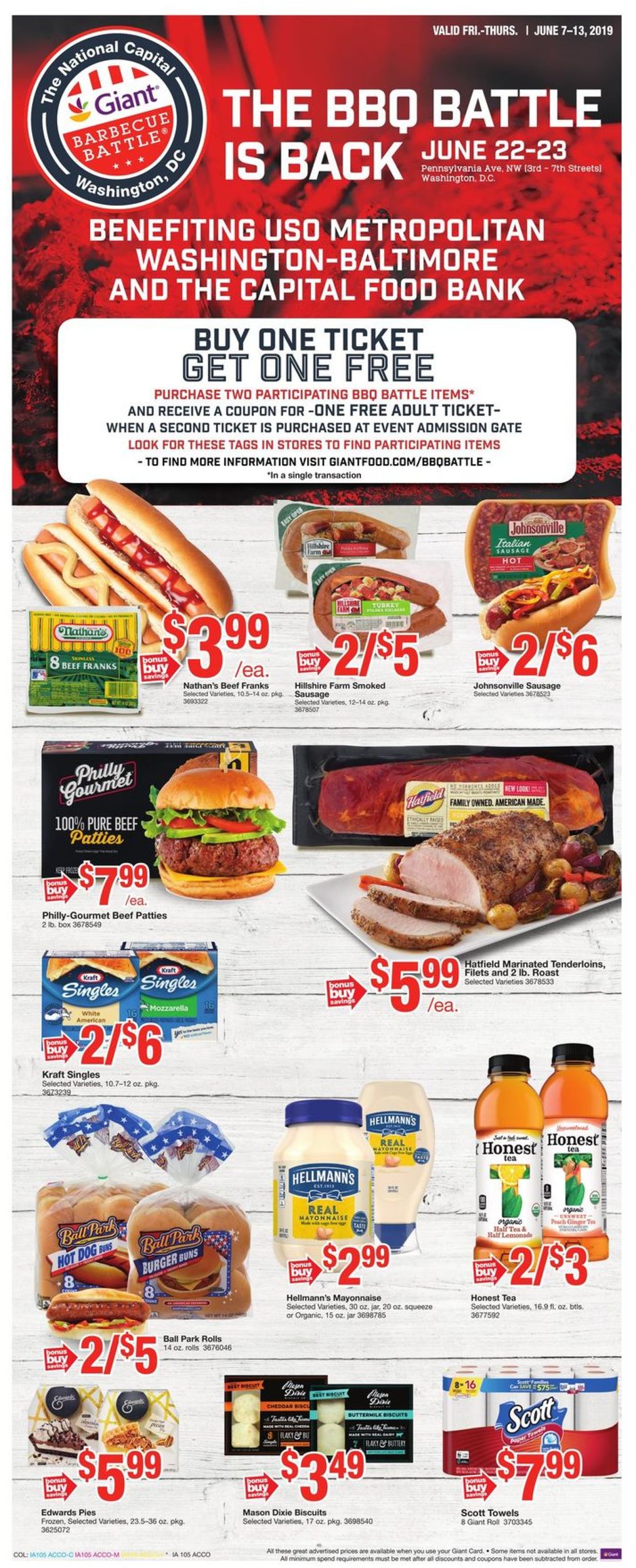 Catalogue Giant Food from 06/07/2019