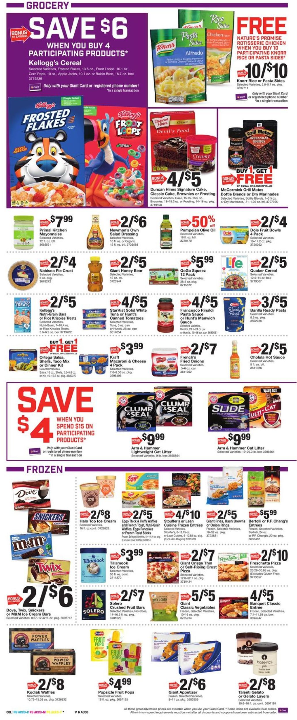 Catalogue Giant Food from 07/05/2019