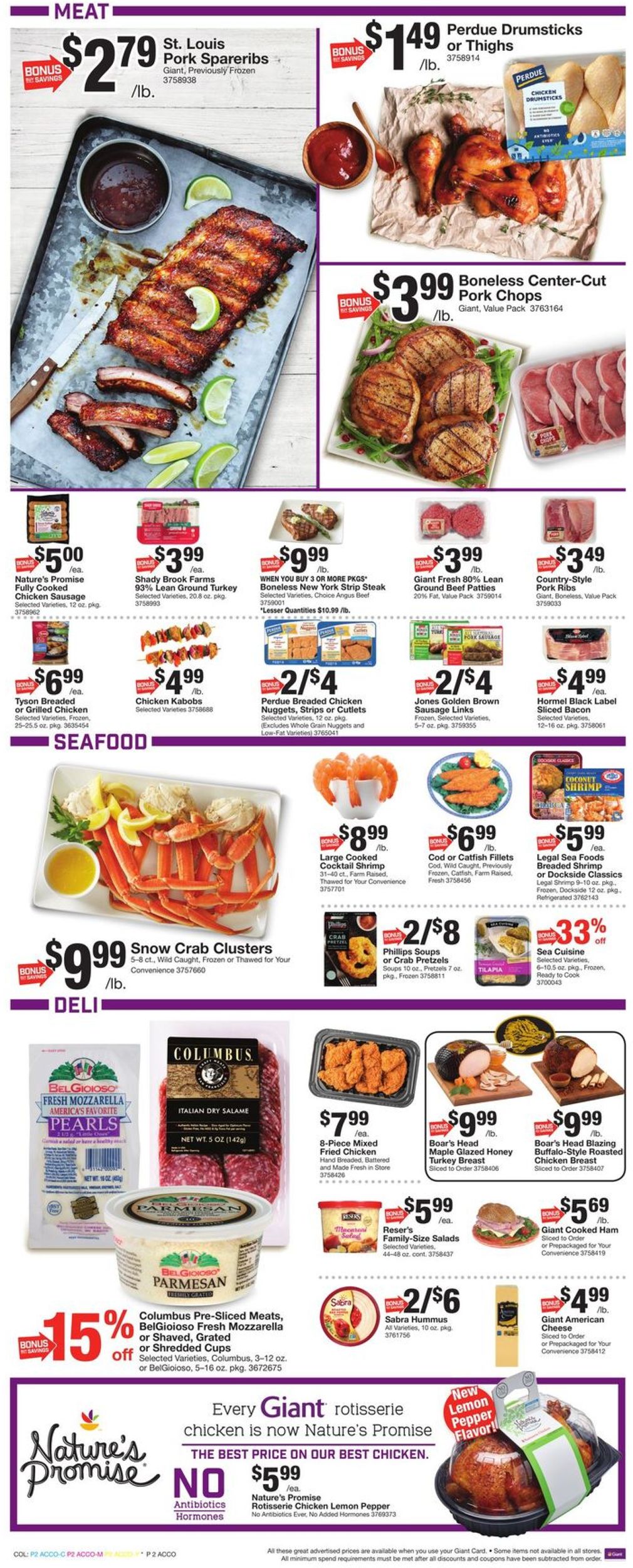 Catalogue Giant Food from 07/26/2019