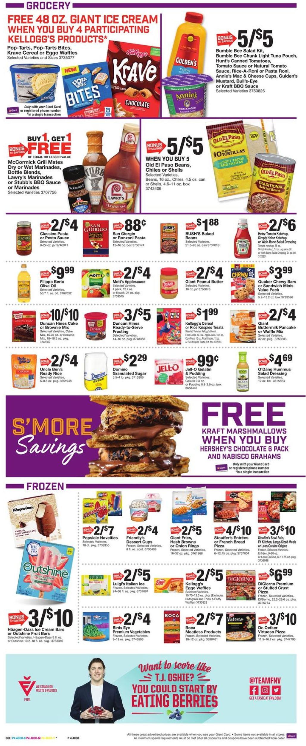 Catalogue Giant Food from 07/26/2019