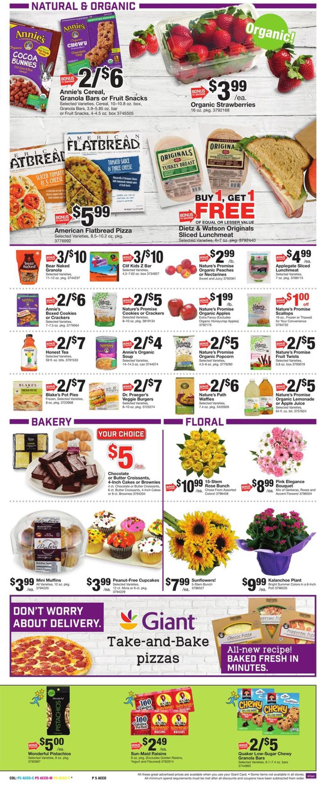 Catalogue Giant Food from 08/16/2019
