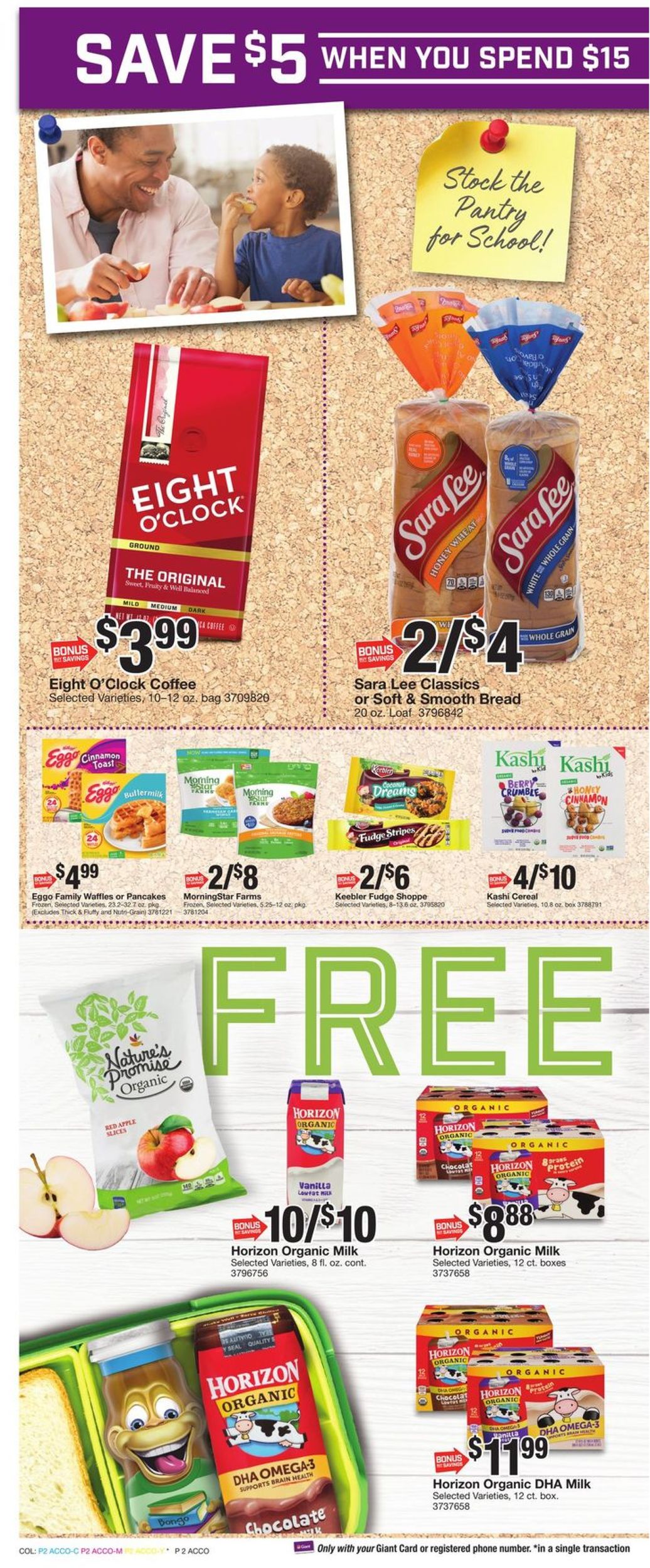 Catalogue Giant Food from 08/23/2019