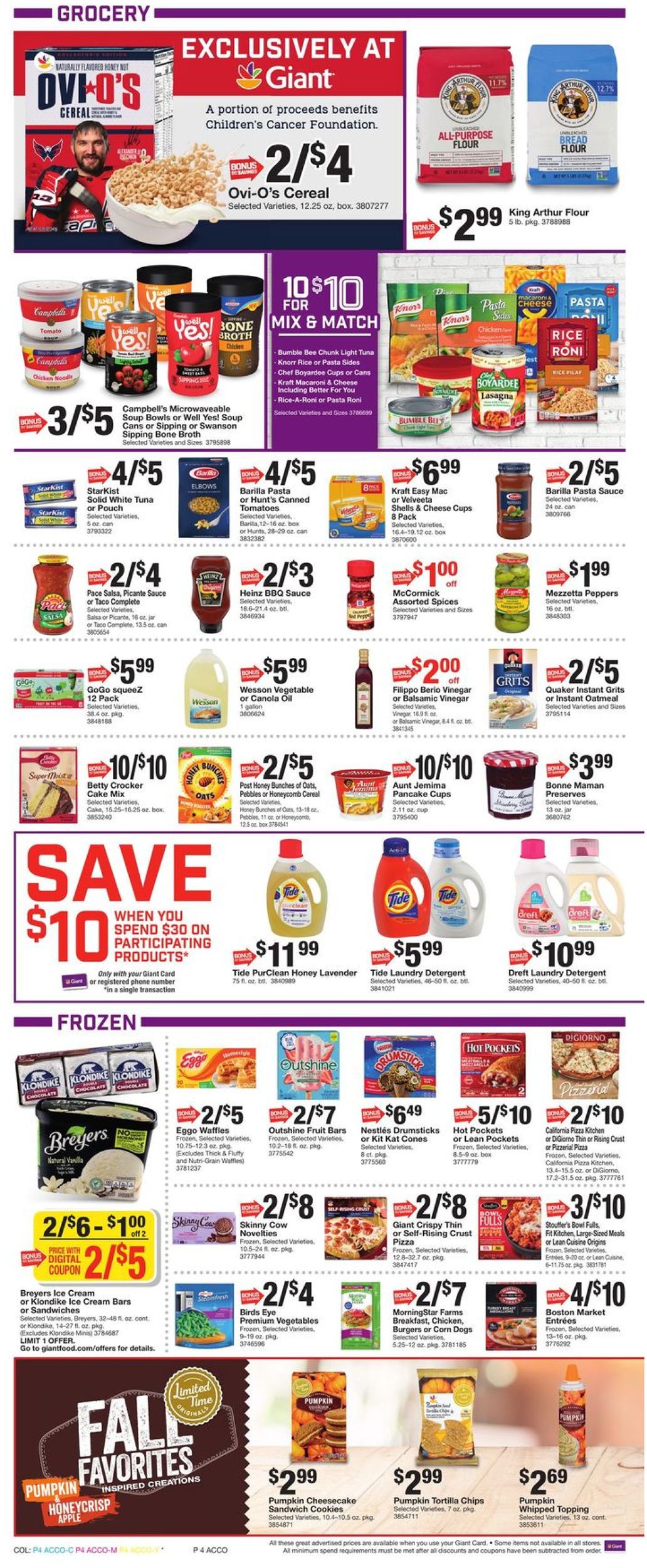 Catalogue Giant Food from 09/20/2019