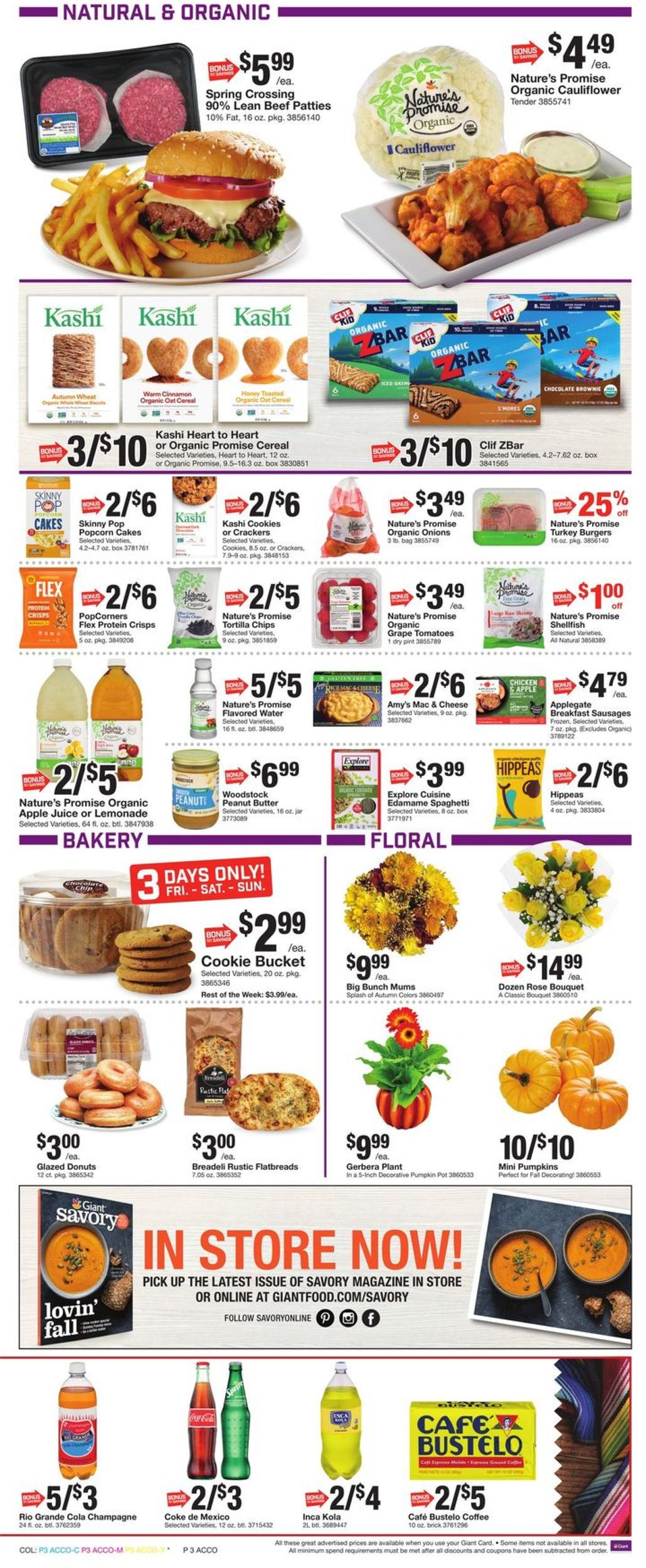 Catalogue Giant Food from 09/27/2019