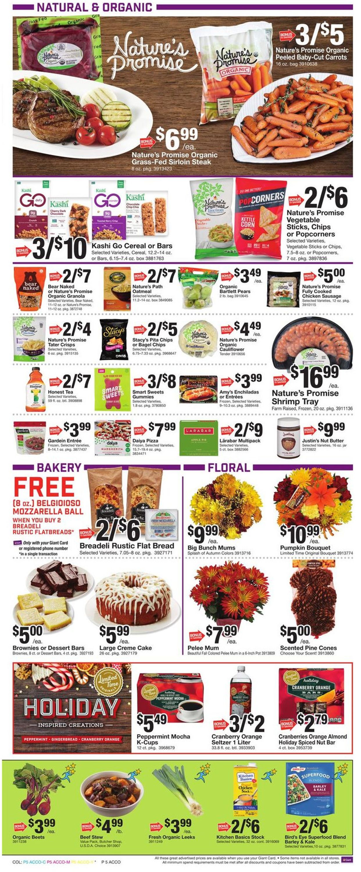 Catalogue Giant Food from 11/01/2019