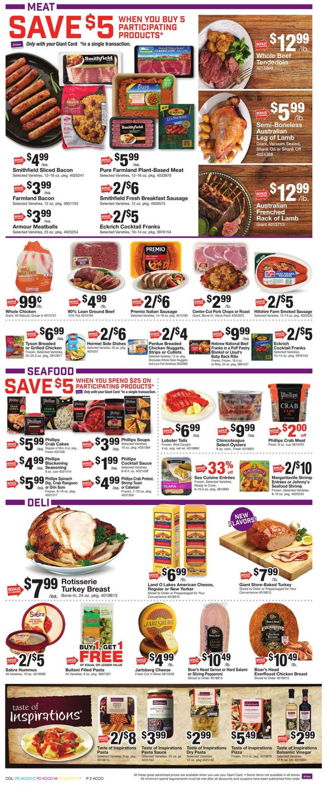 Catalogue Giant Food - Holiday Ad 2019 from 12/20/2019