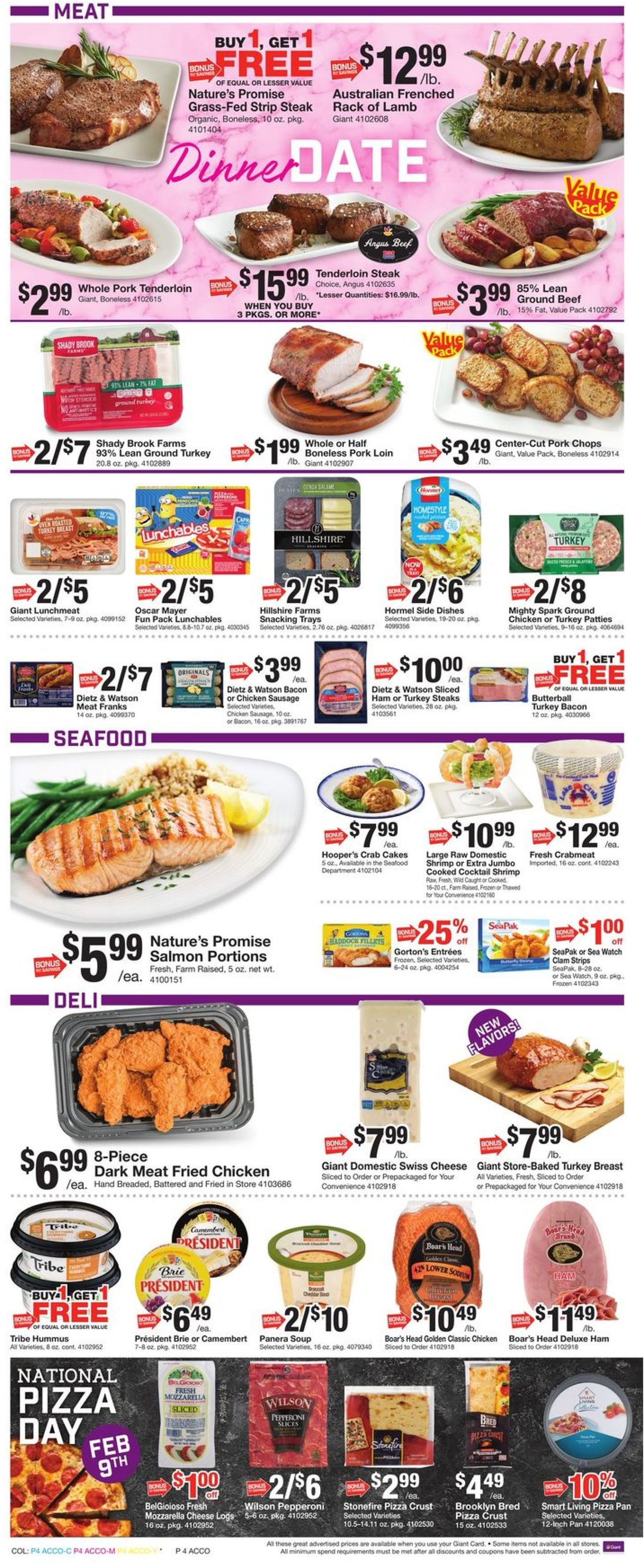 Catalogue Giant Food from 02/07/2020