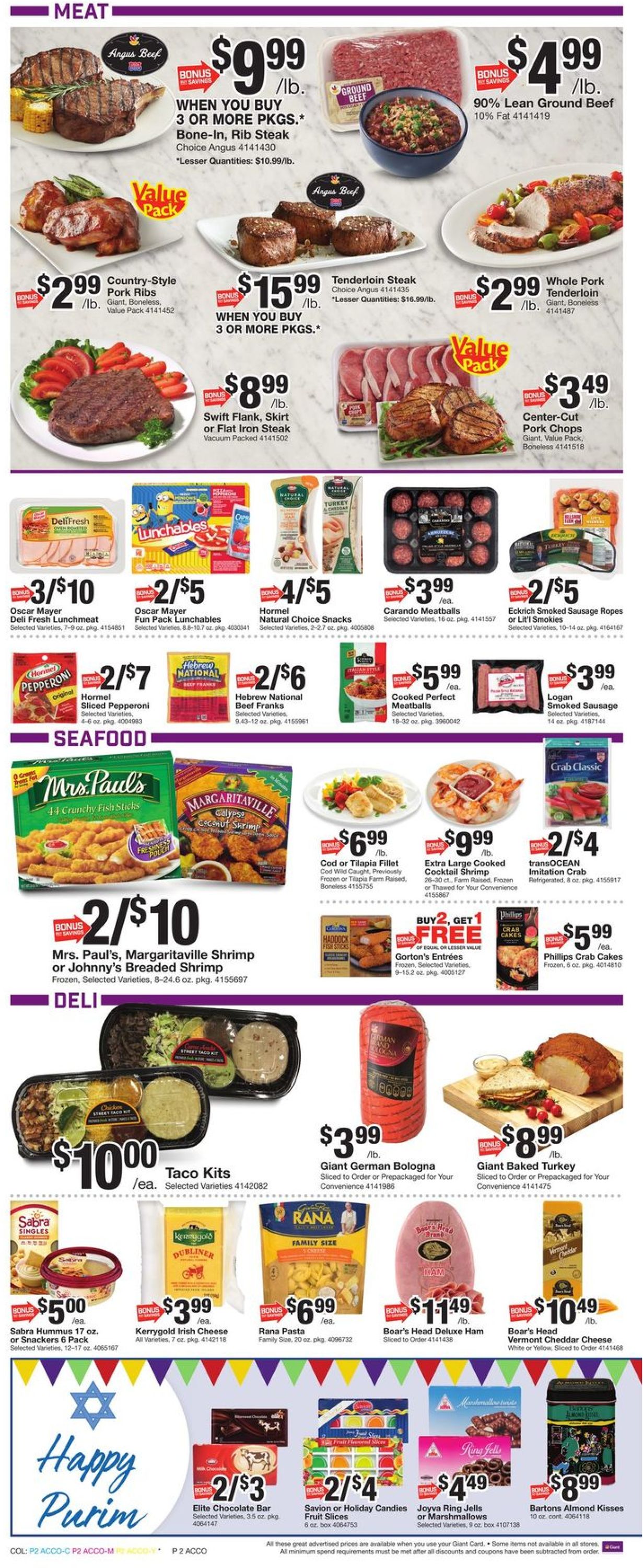 Catalogue Giant Food from 03/06/2020