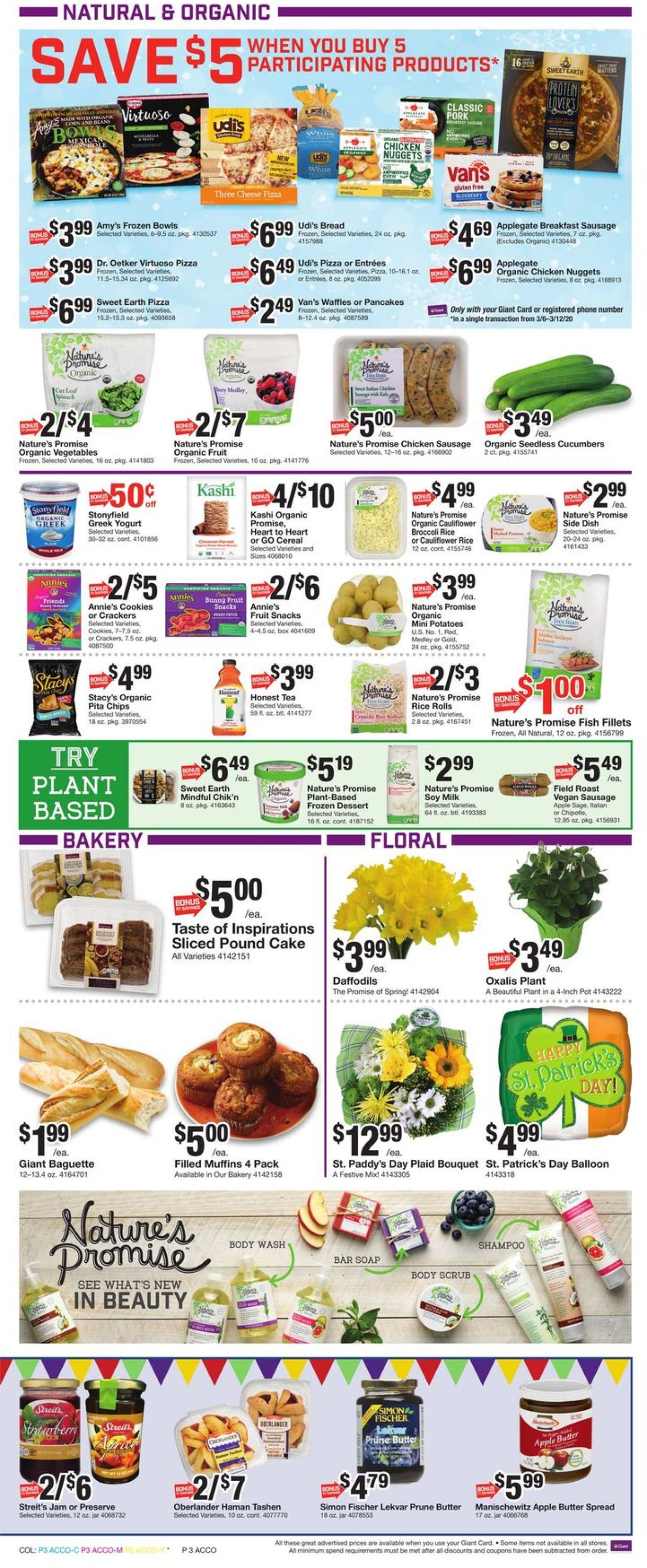 Catalogue Giant Food from 03/06/2020