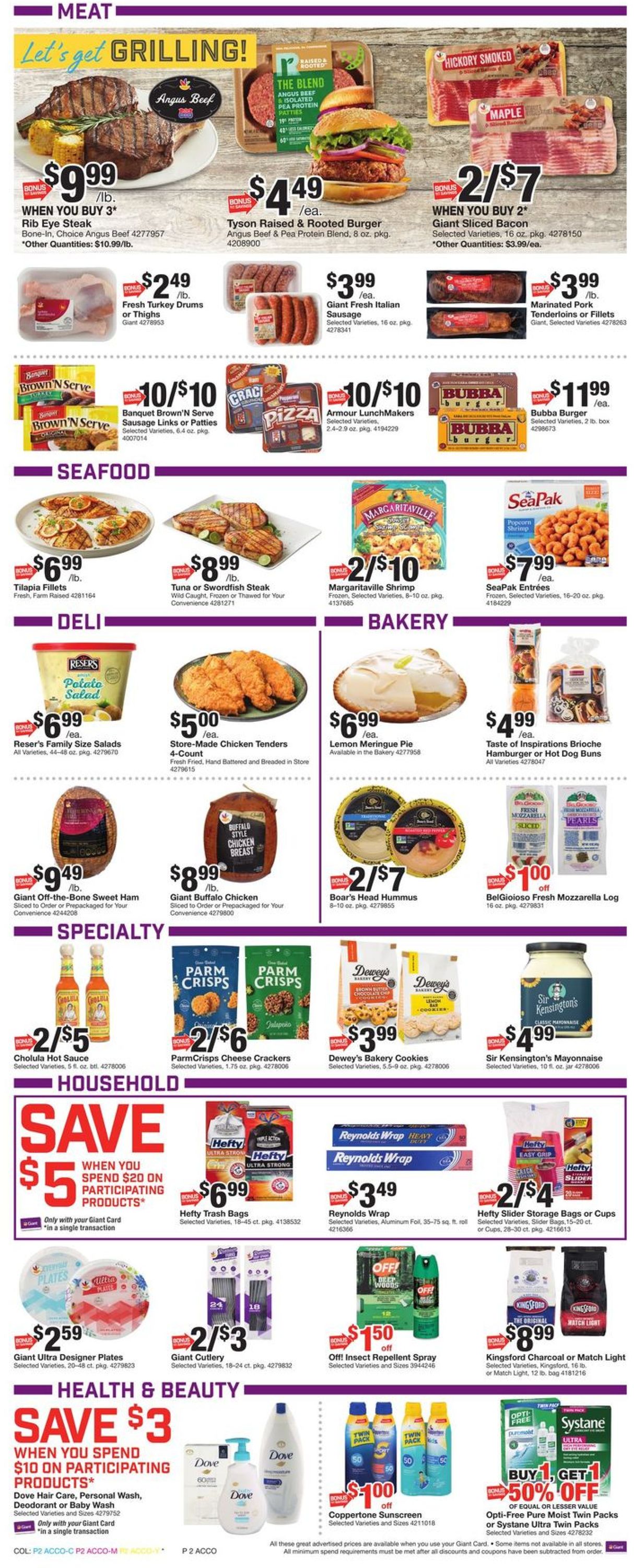 Catalogue Giant Food from 05/15/2020