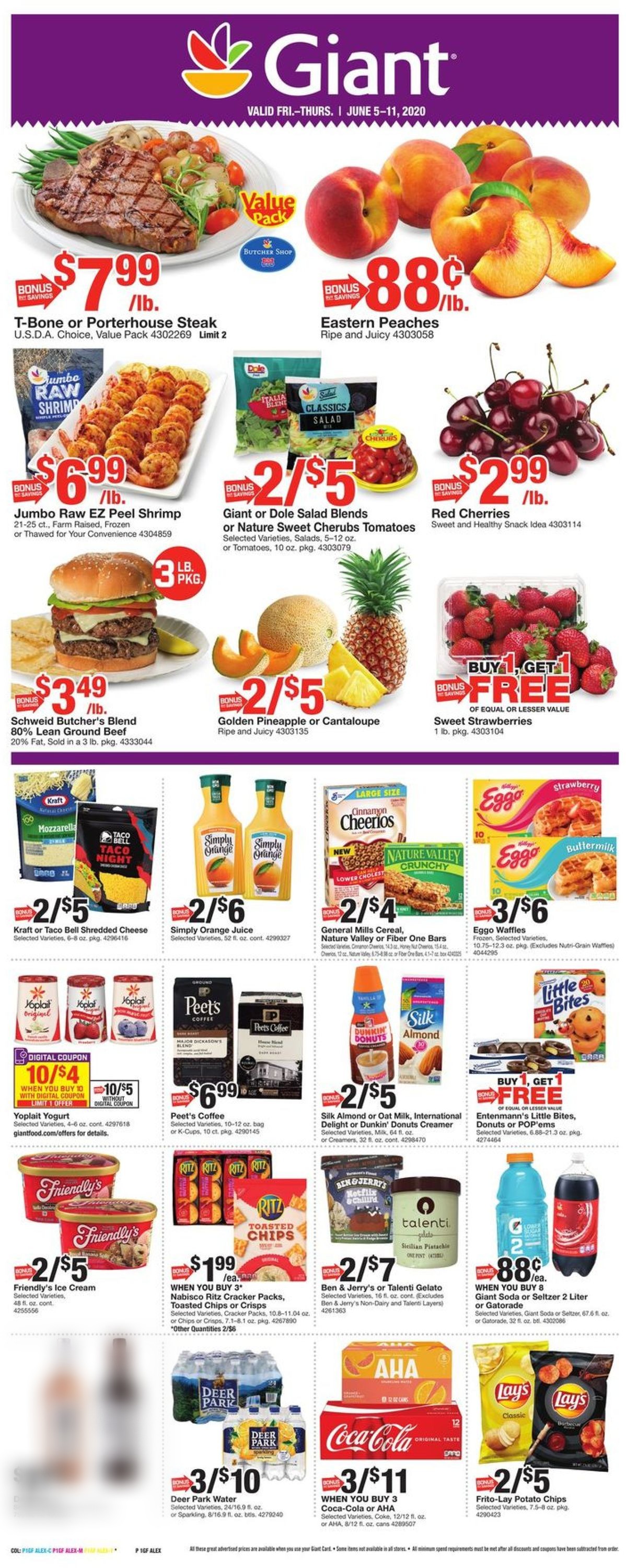 Catalogue Giant Food from 06/05/2020