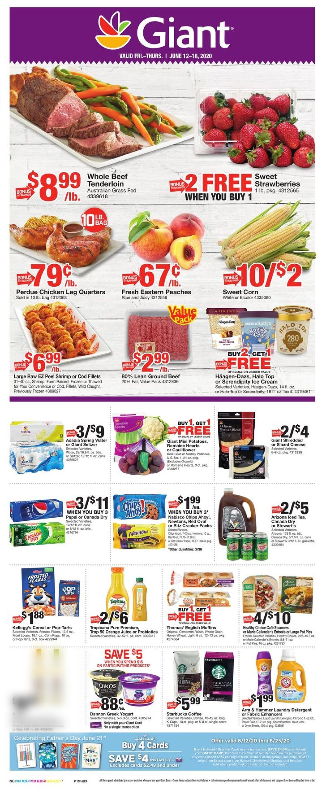 Catalogue Giant Food from 06/12/2020