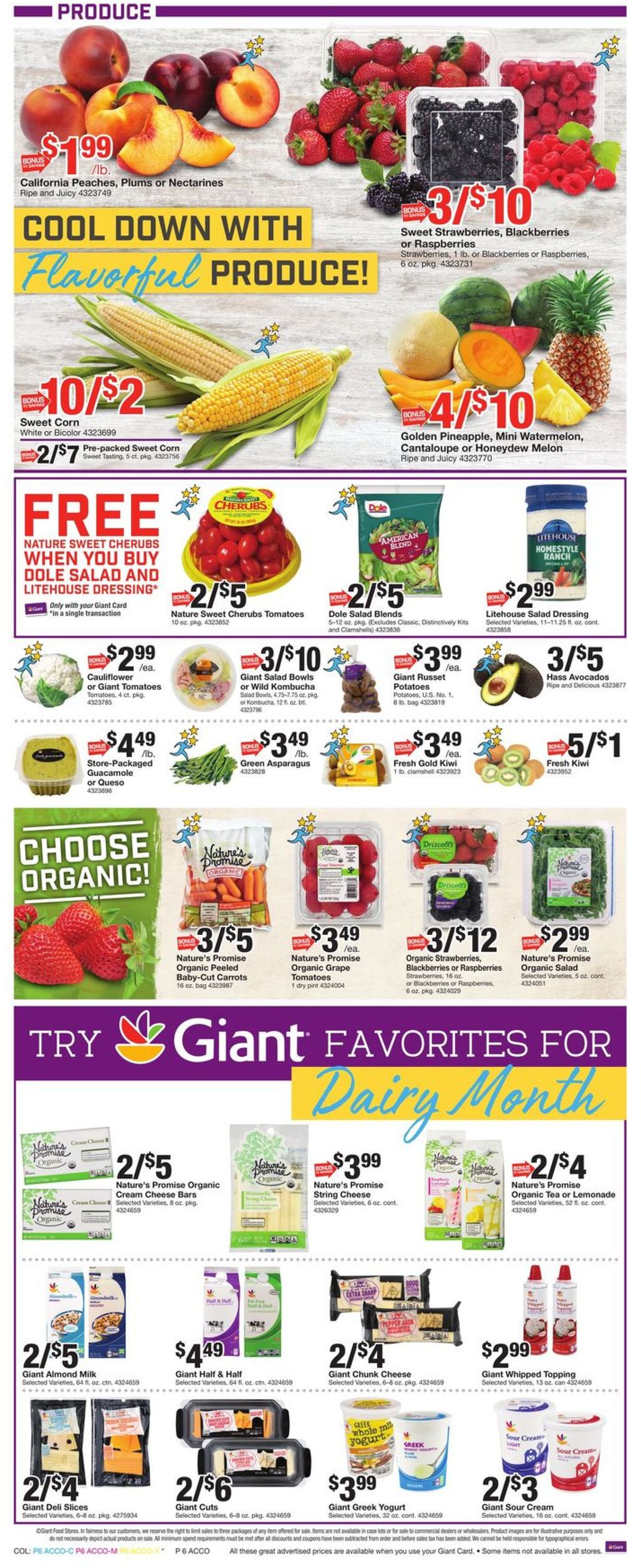 Catalogue Giant Food from 06/19/2020