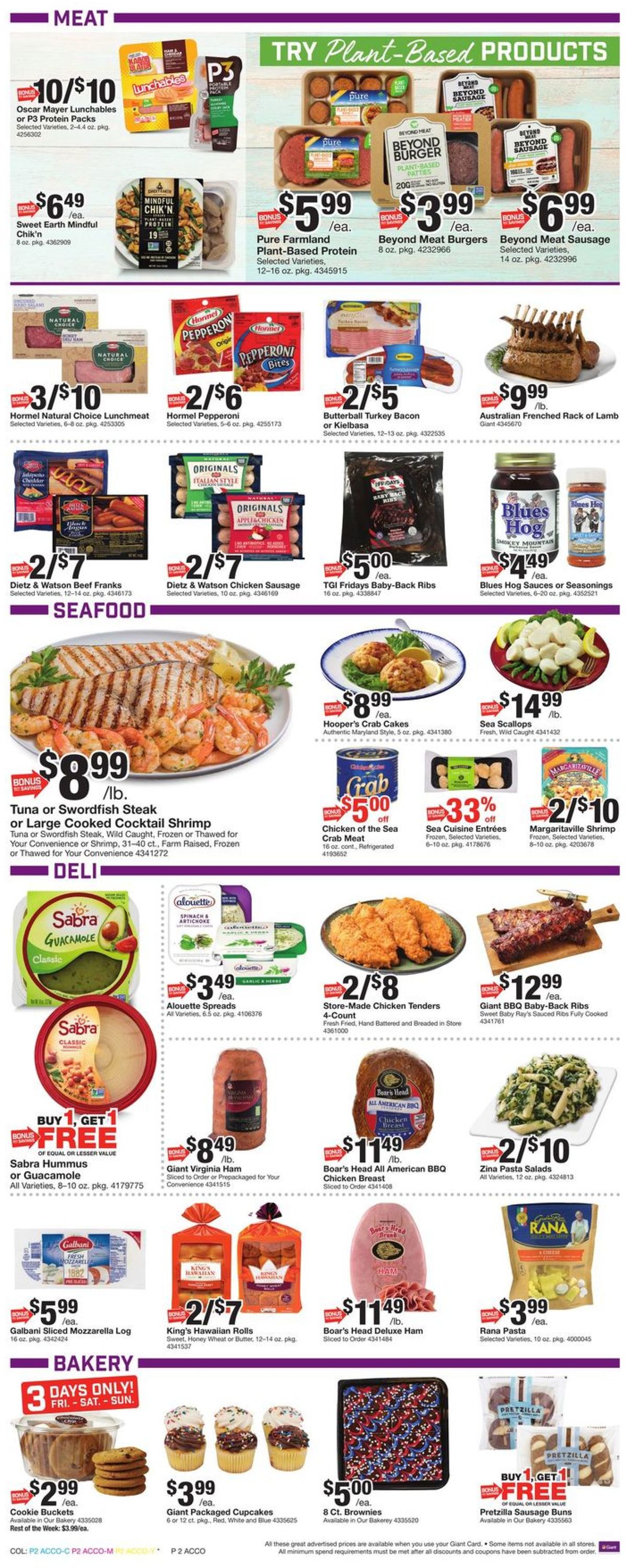 Catalogue Giant Food from 07/03/2020
