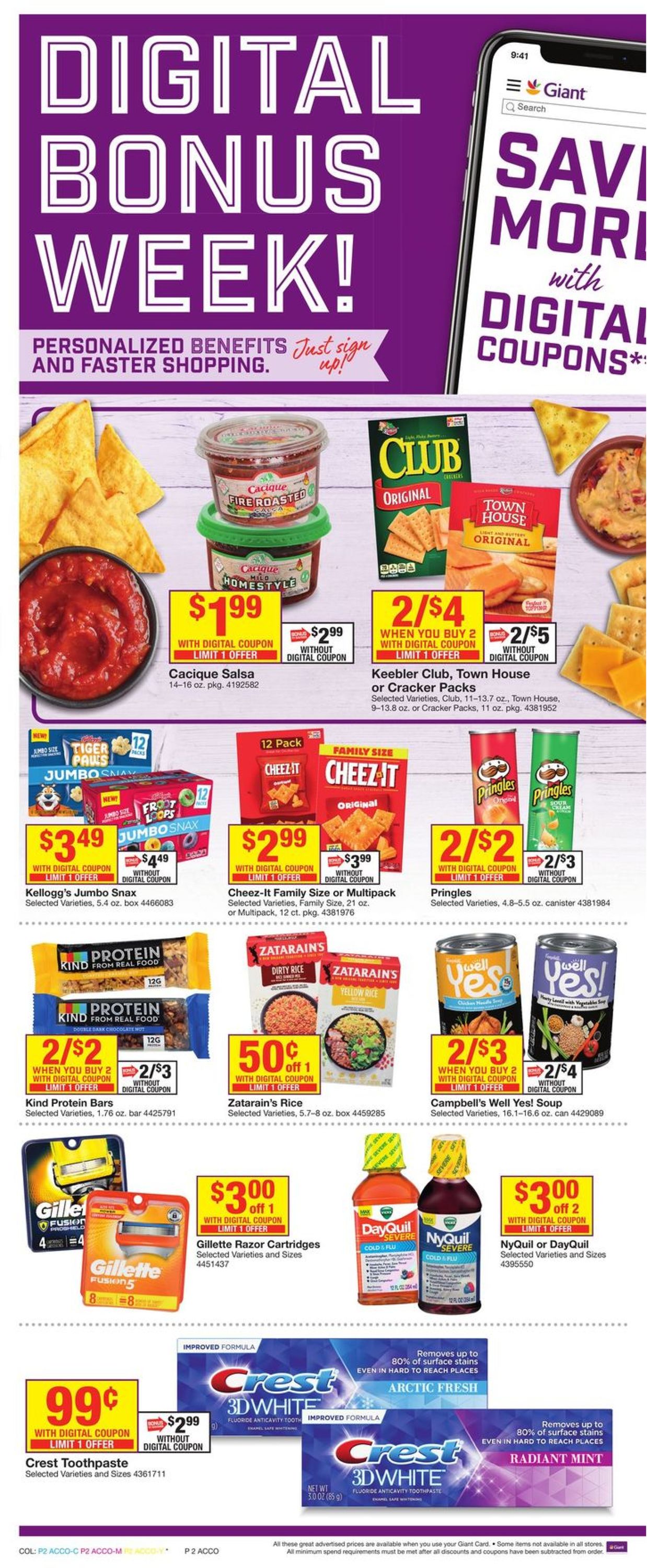 Catalogue Giant Food from 09/04/2020