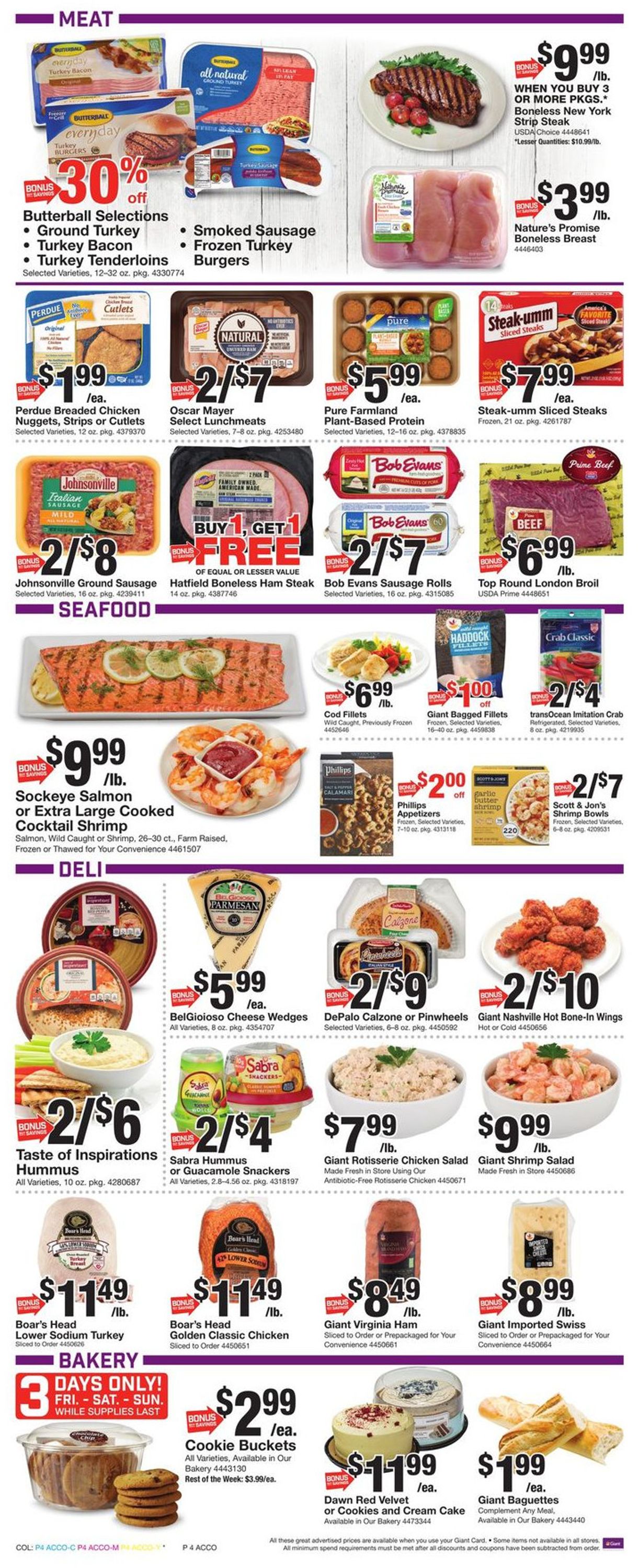 Catalogue Giant Food from 09/11/2020