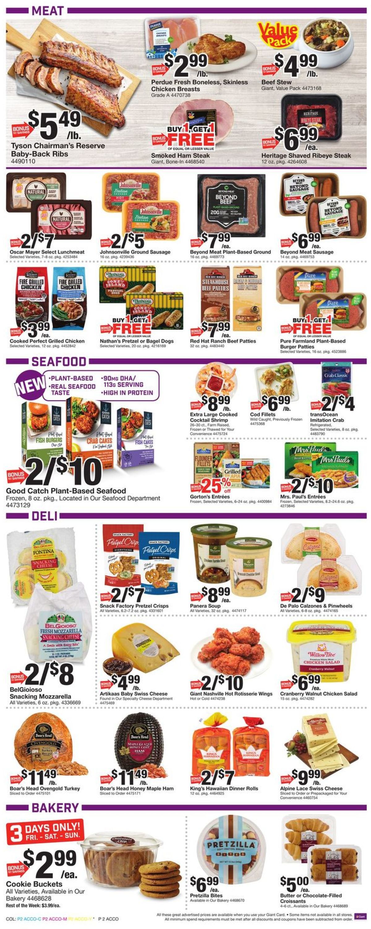 Catalogue Giant Food from 09/25/2020