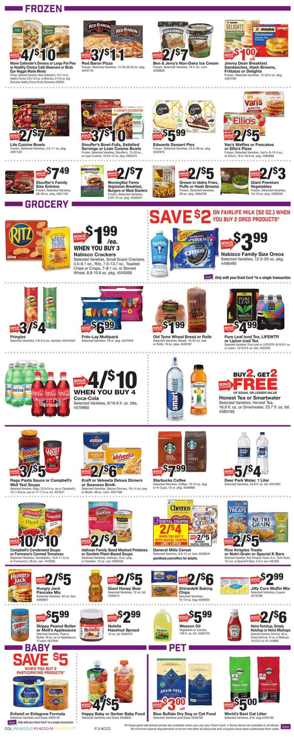 Catalogue Giant Food Black Friday 2020 from 11/27/2020