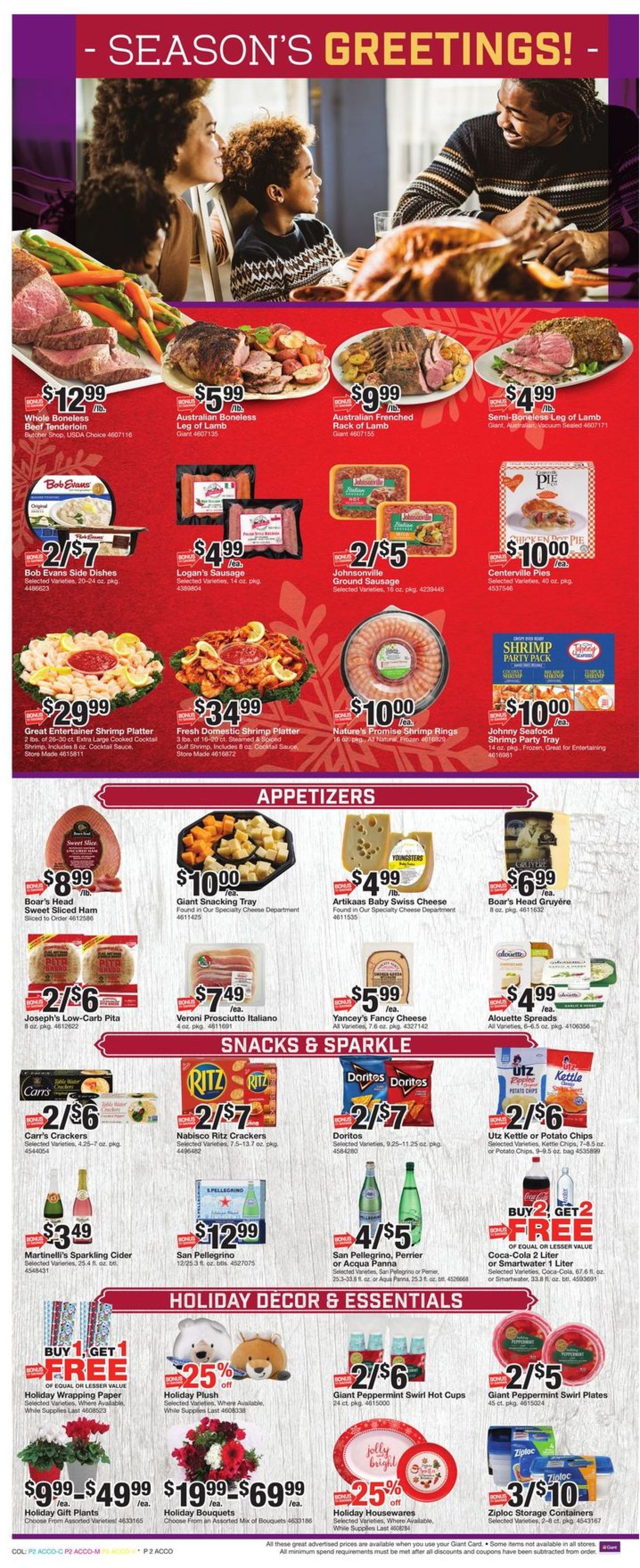 Catalogue Giant Food from 12/11/2020