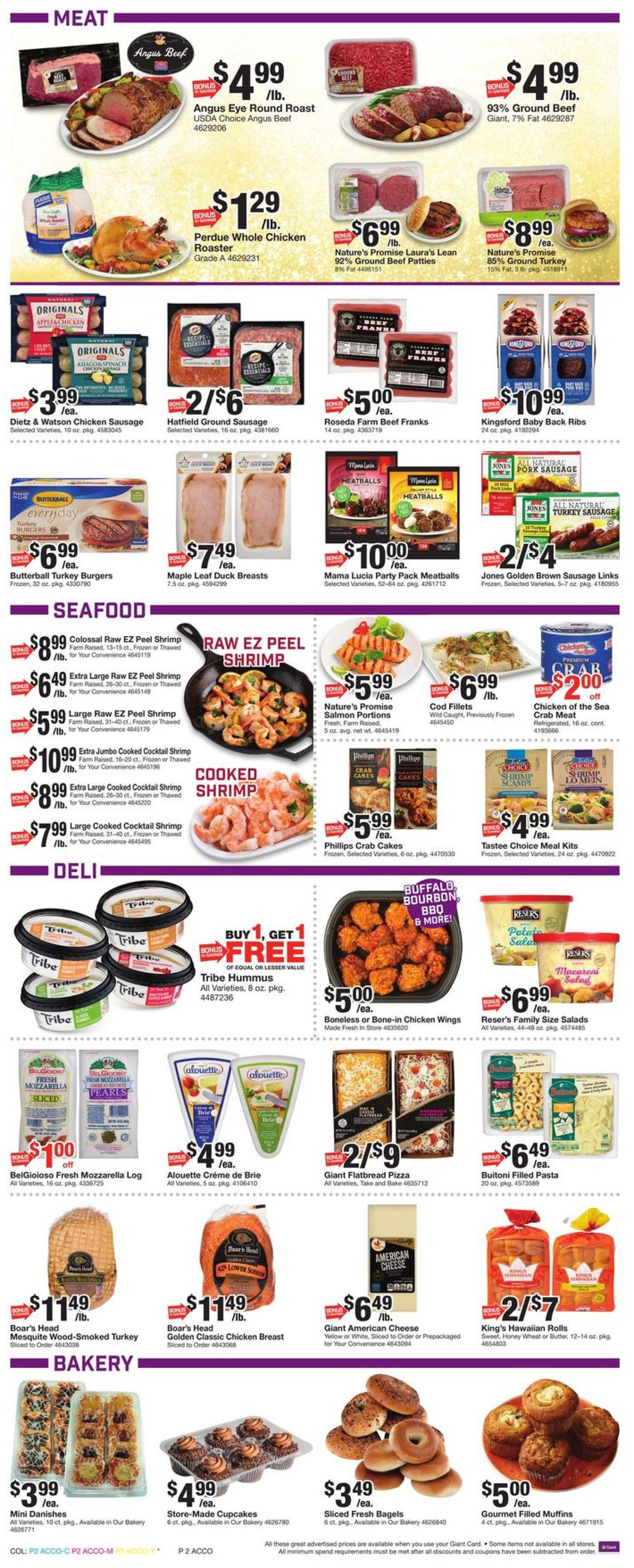 Catalogue Giant Food from 12/26/2020