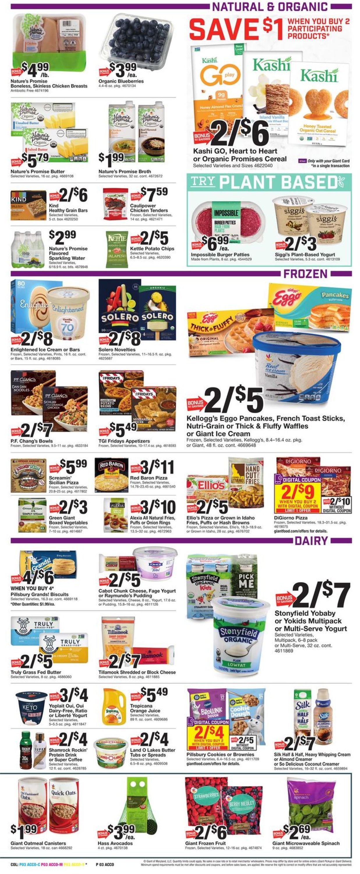 Catalogue Giant Food from 01/15/2021