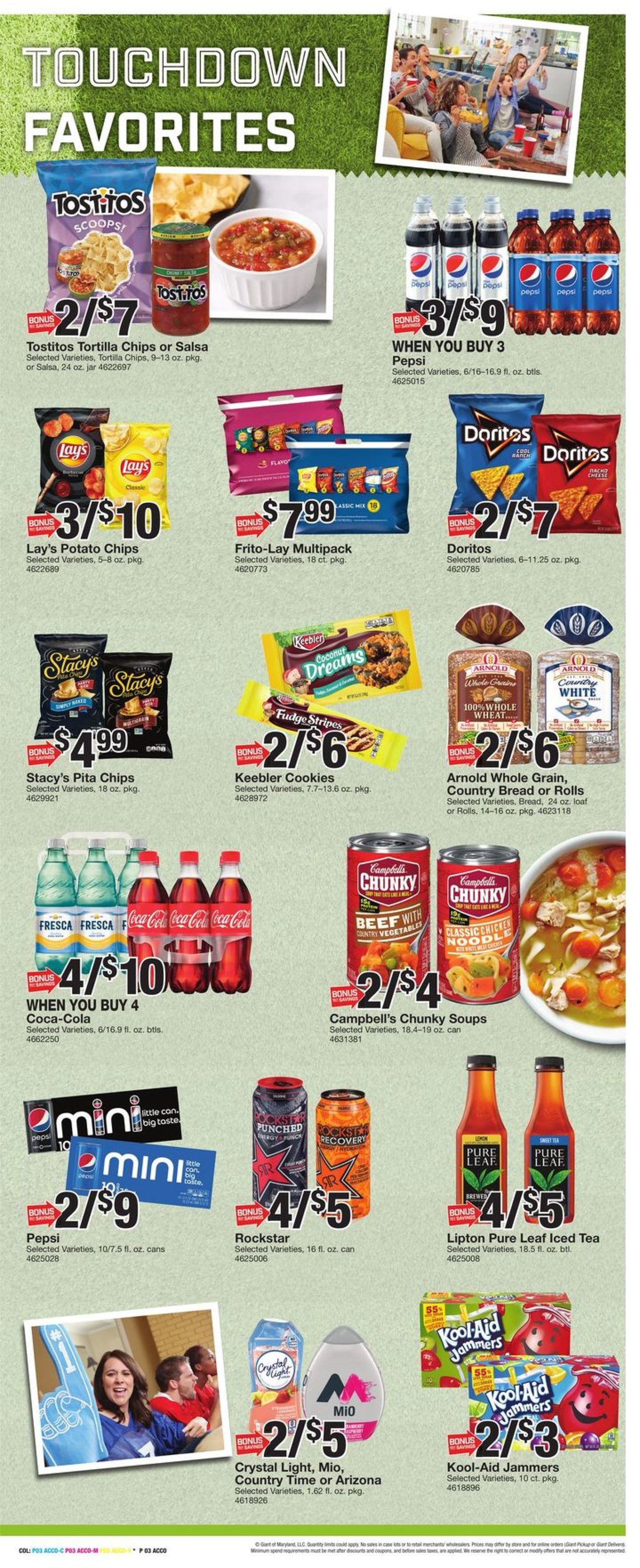 Catalogue Giant Food from 01/22/2021