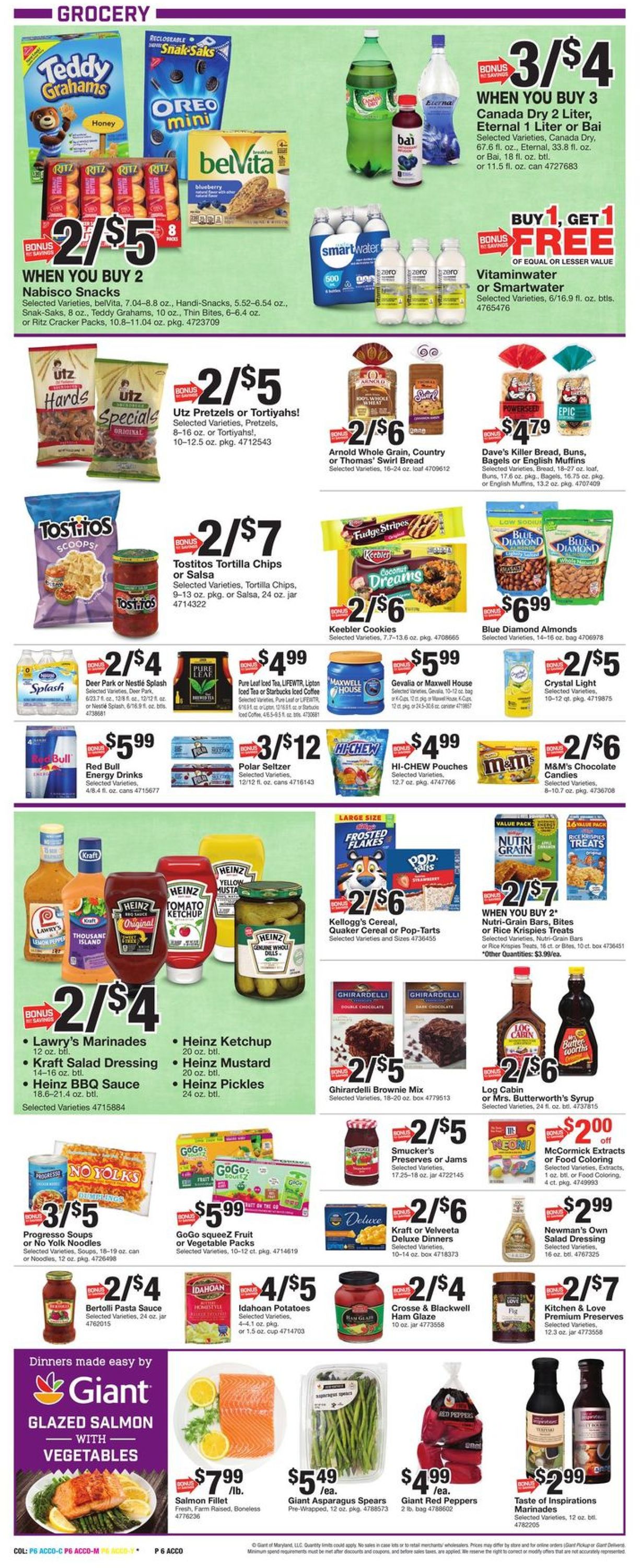 Catalogue Giant Food from 03/19/2021