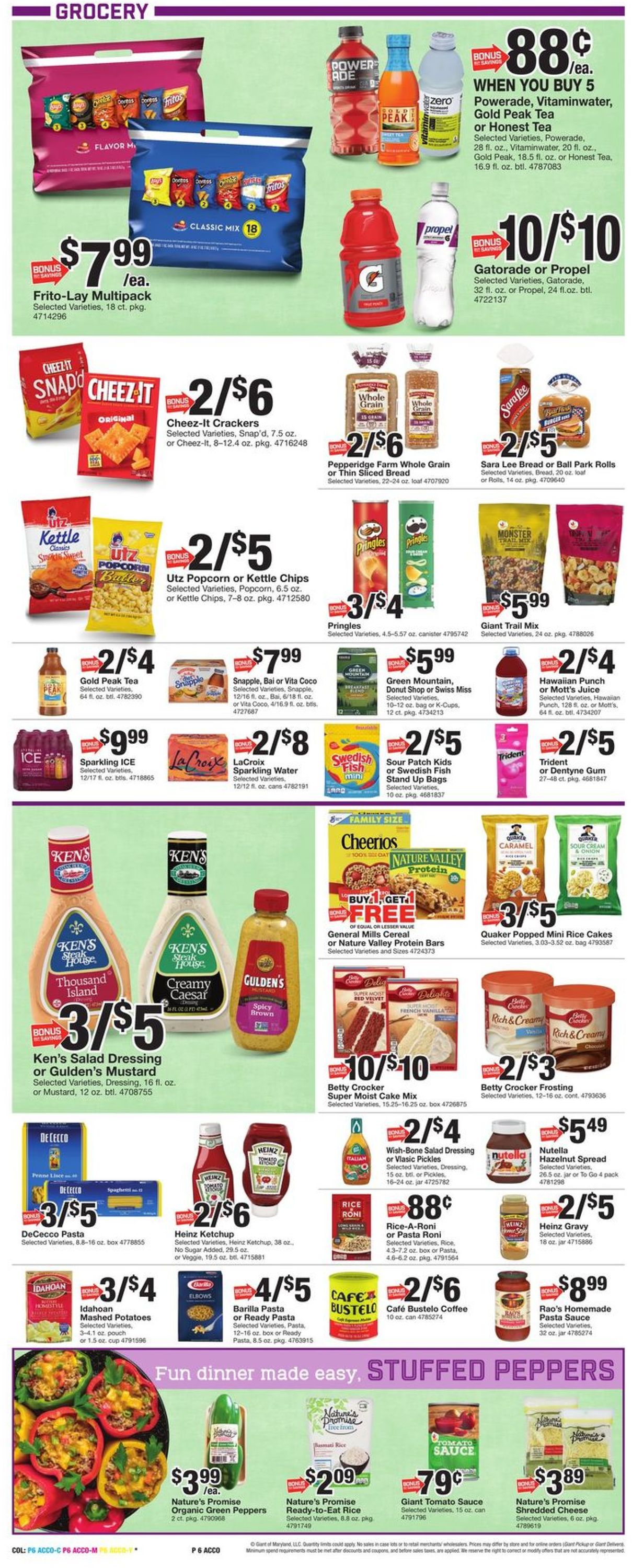 Catalogue Giant Food - Easter 2021 Ad from 03/26/2021