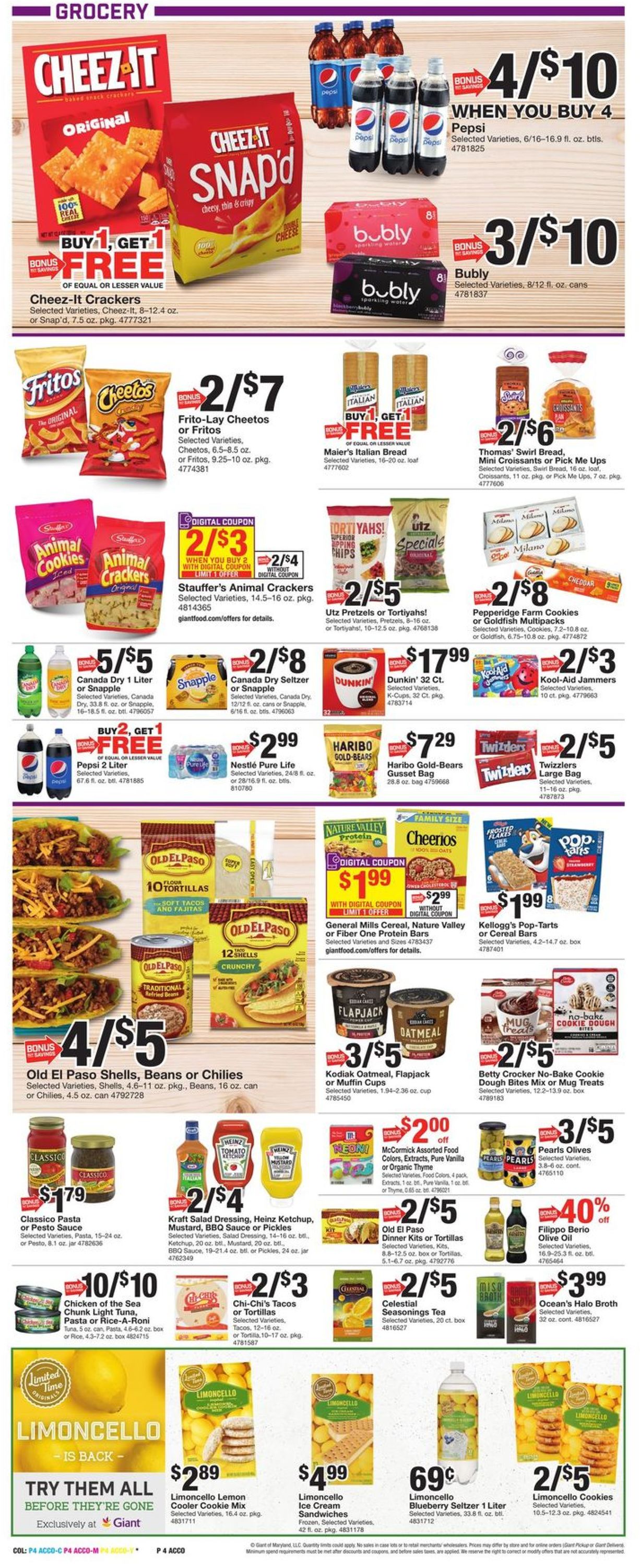 Catalogue Giant Food from 04/16/2021