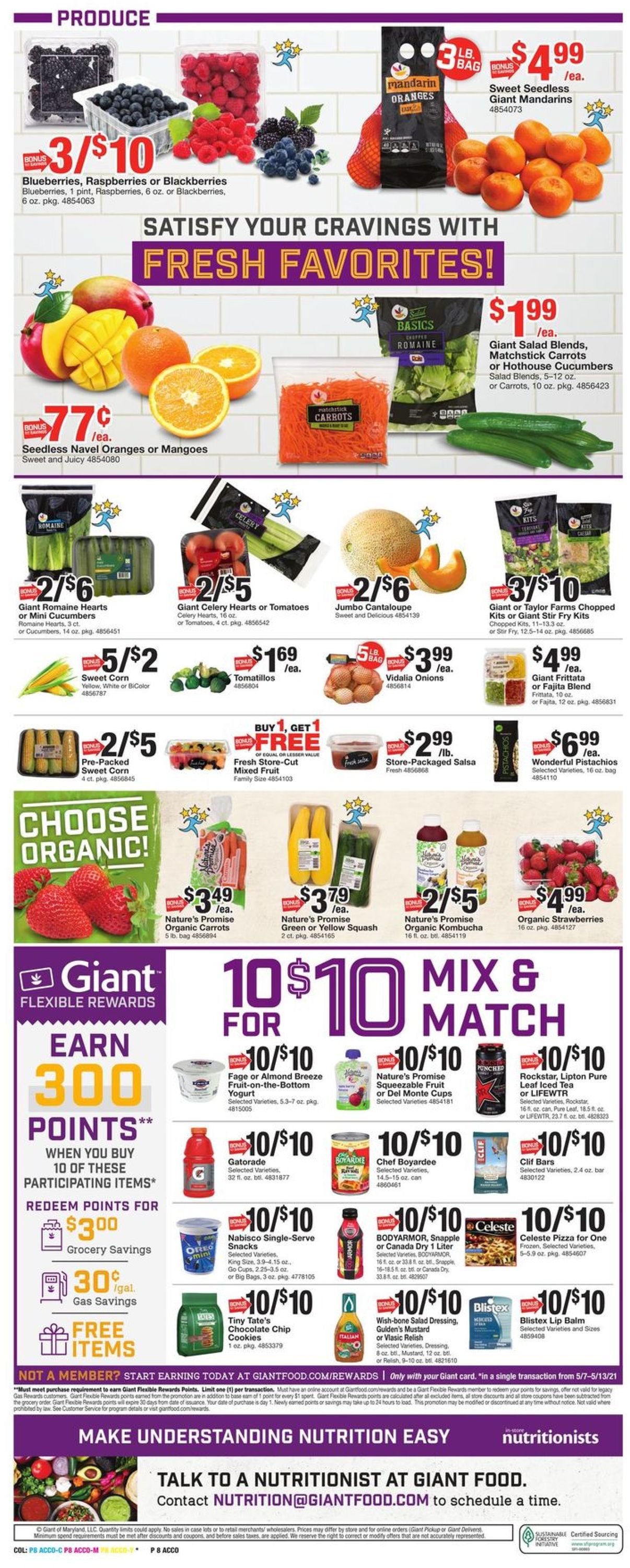 Catalogue Giant Food from 05/07/2021