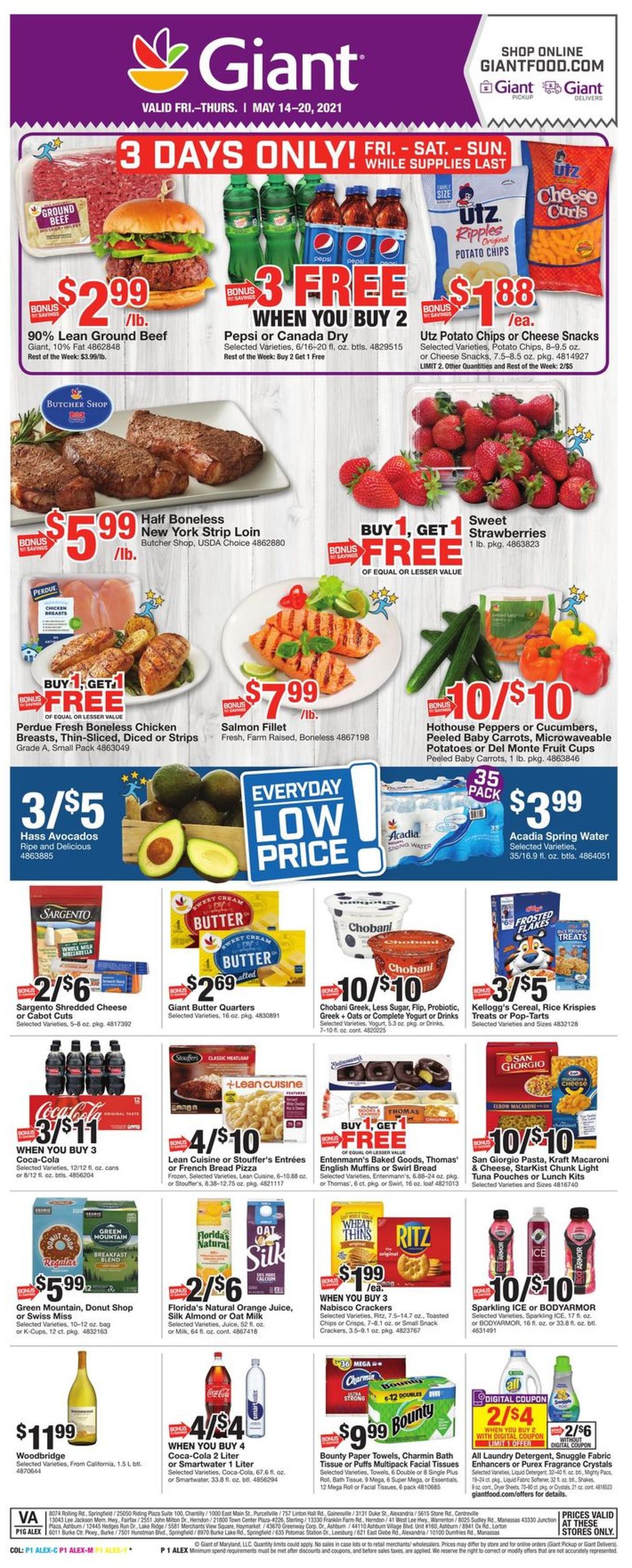 Giant Food Current weekly ad 05/14 - 05/20/2021 - frequent-ads.com