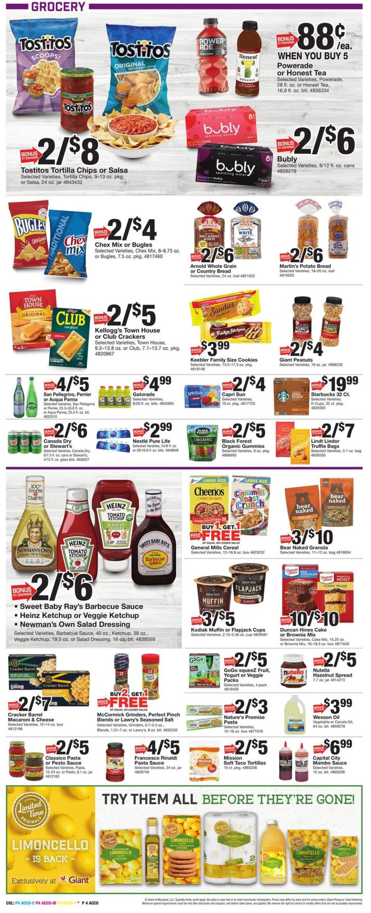Catalogue Giant Food from 05/14/2021