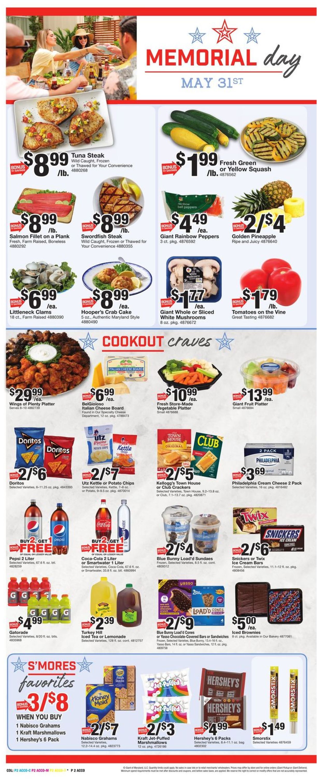 Catalogue Giant Food from 05/21/2021