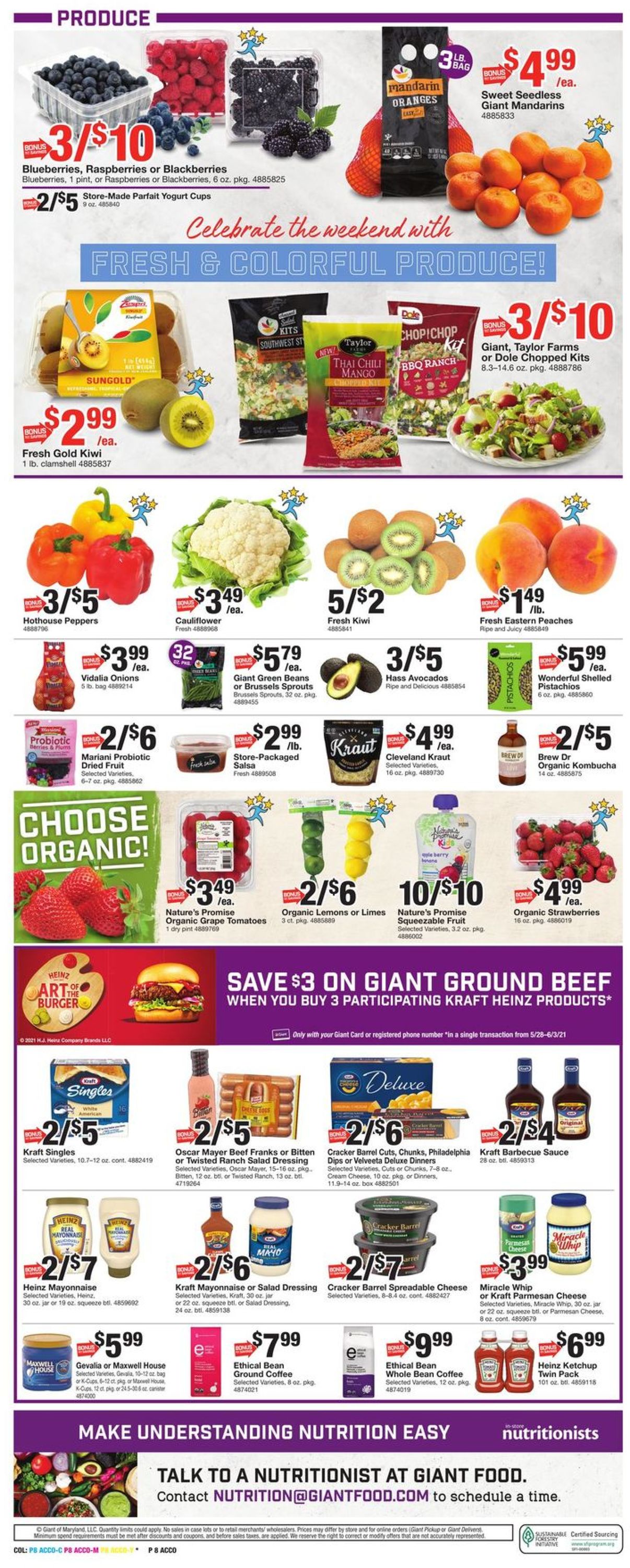 Catalogue Giant Food from 05/28/2021