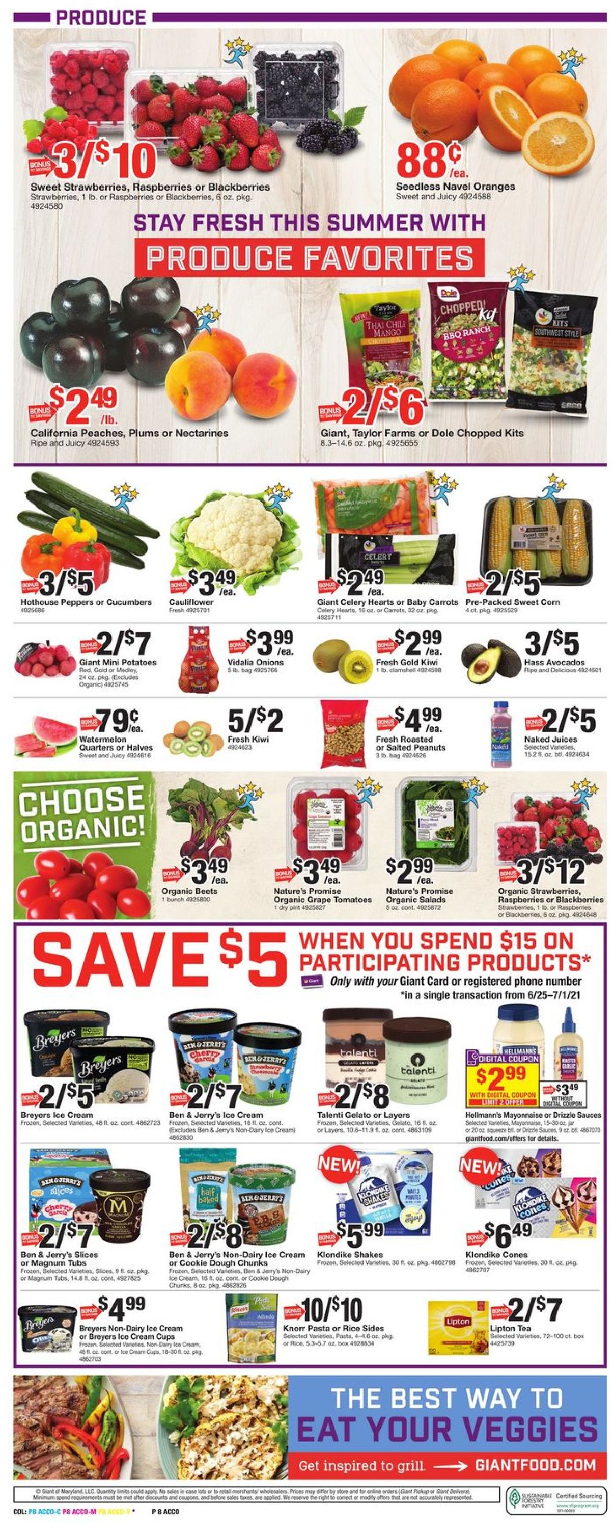 Giant Food Current weekly ad 06/25 - 07/01/2021 [13] - frequent-ads.com