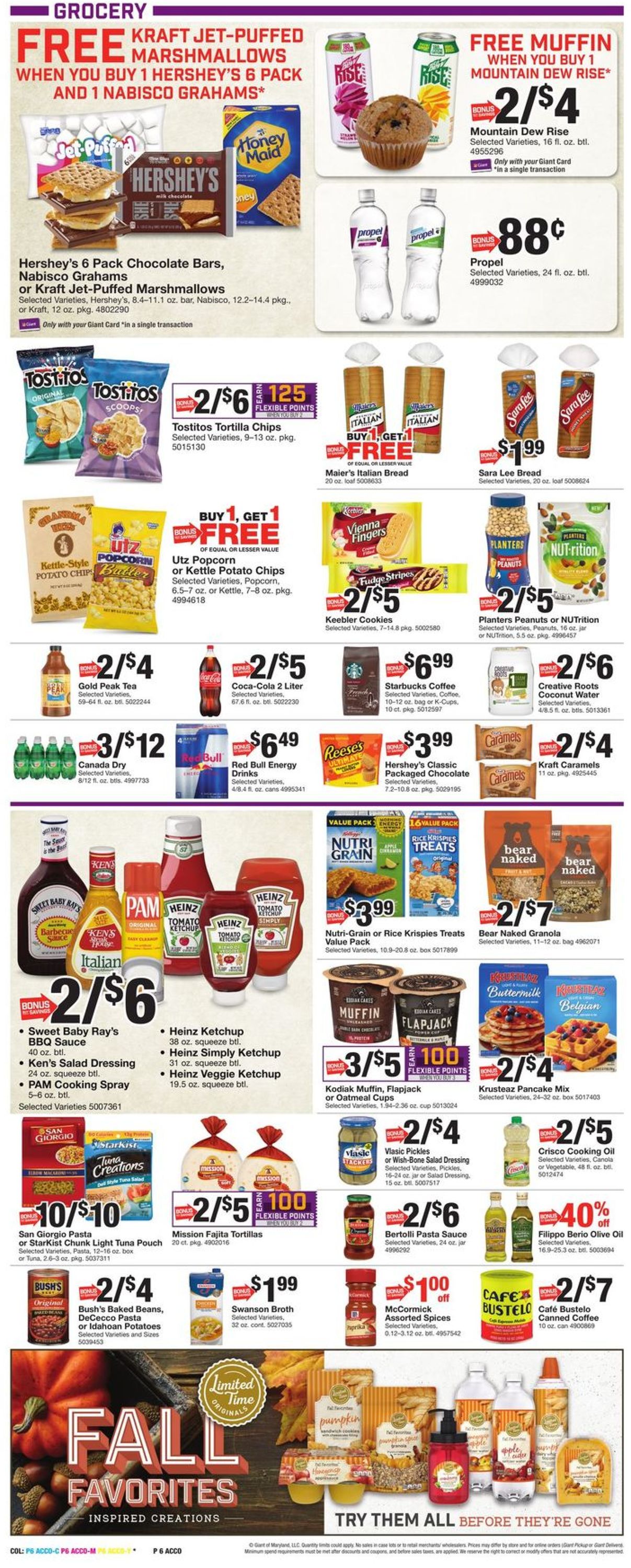 Catalogue Giant Food from 09/03/2021