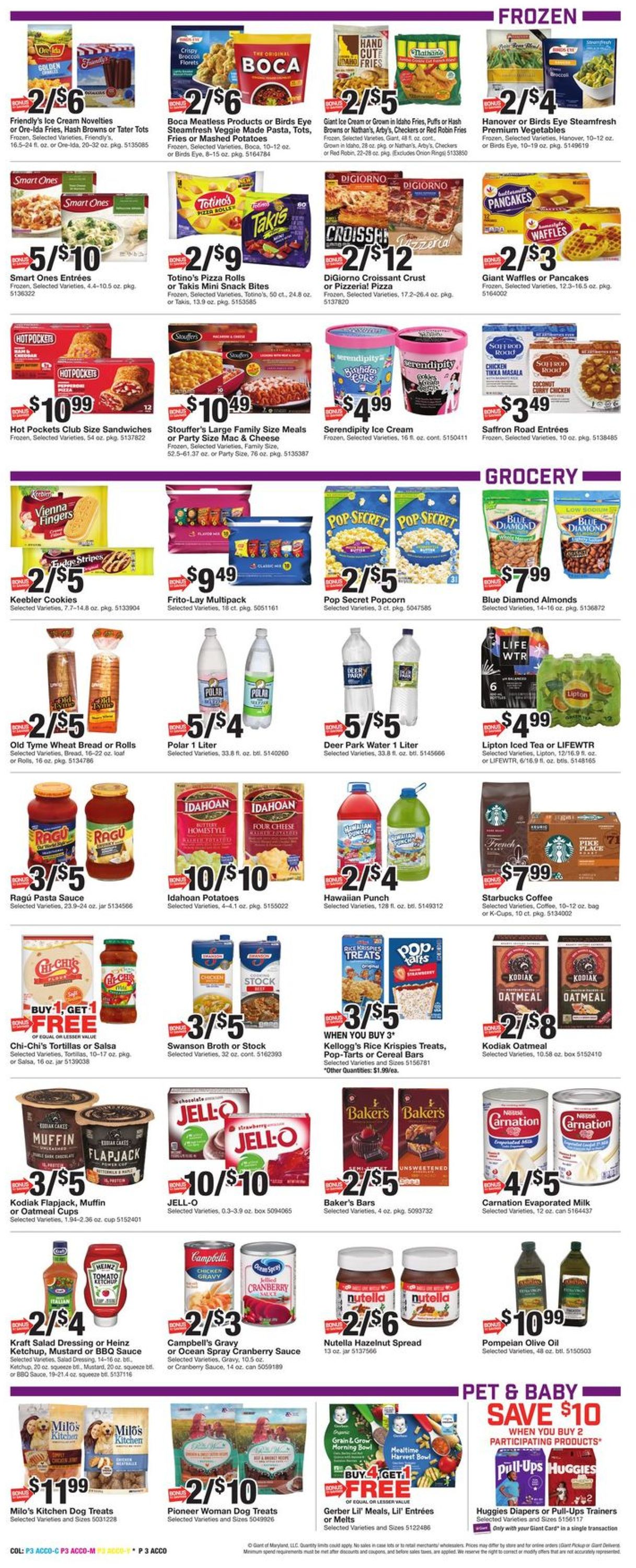 Catalogue Giant Food from 11/26/2021