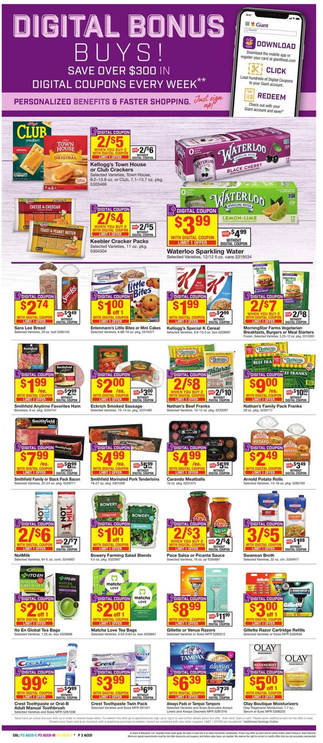 Catalogue Giant Food from 03/04/2022