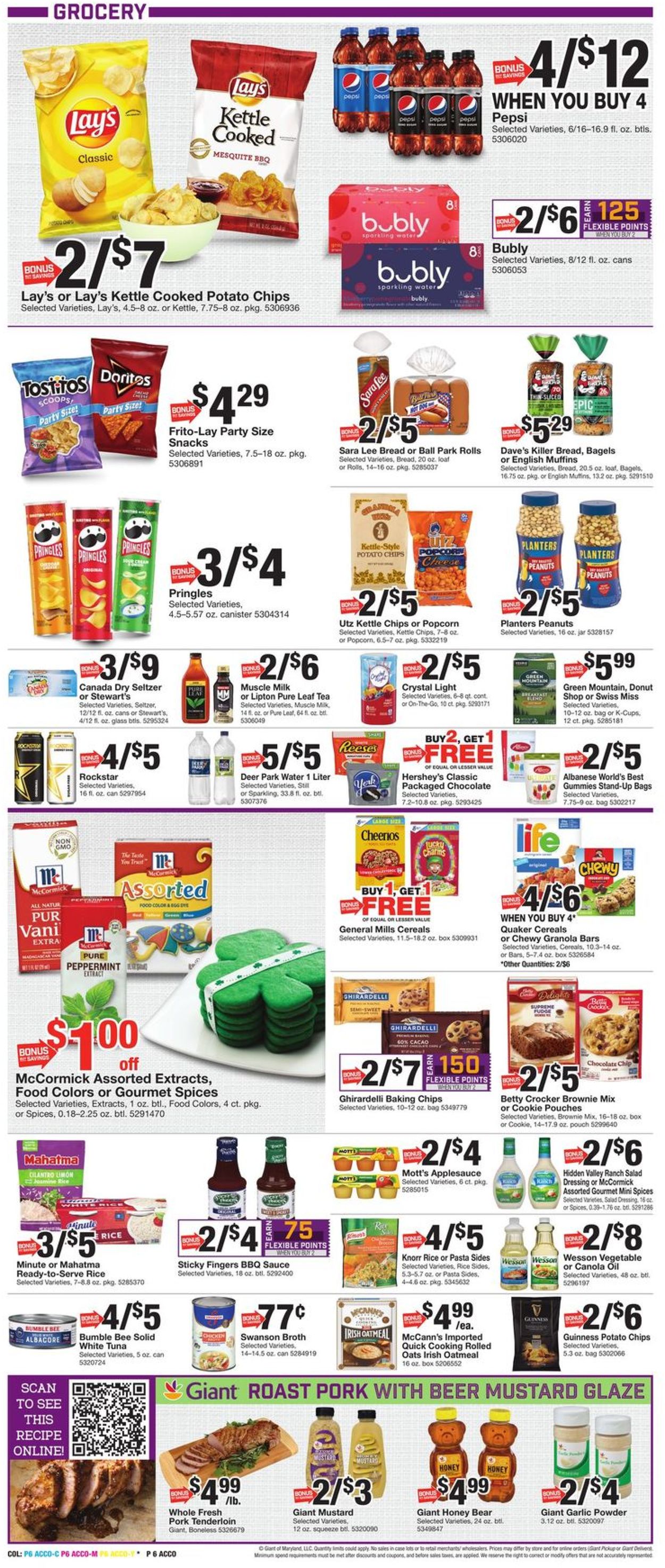Catalogue Giant Food from 03/11/2022